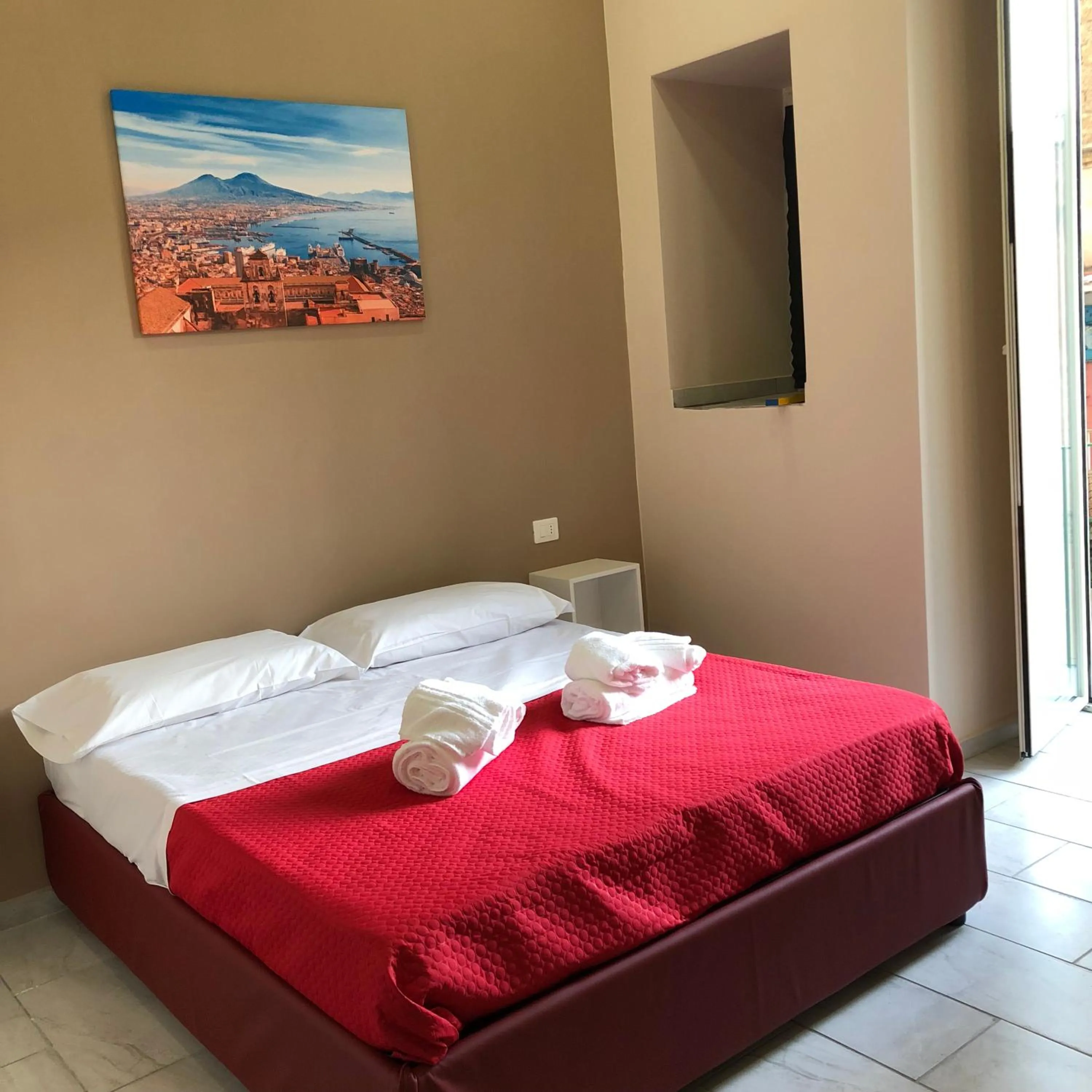 Bed in Vesuvius Terminal