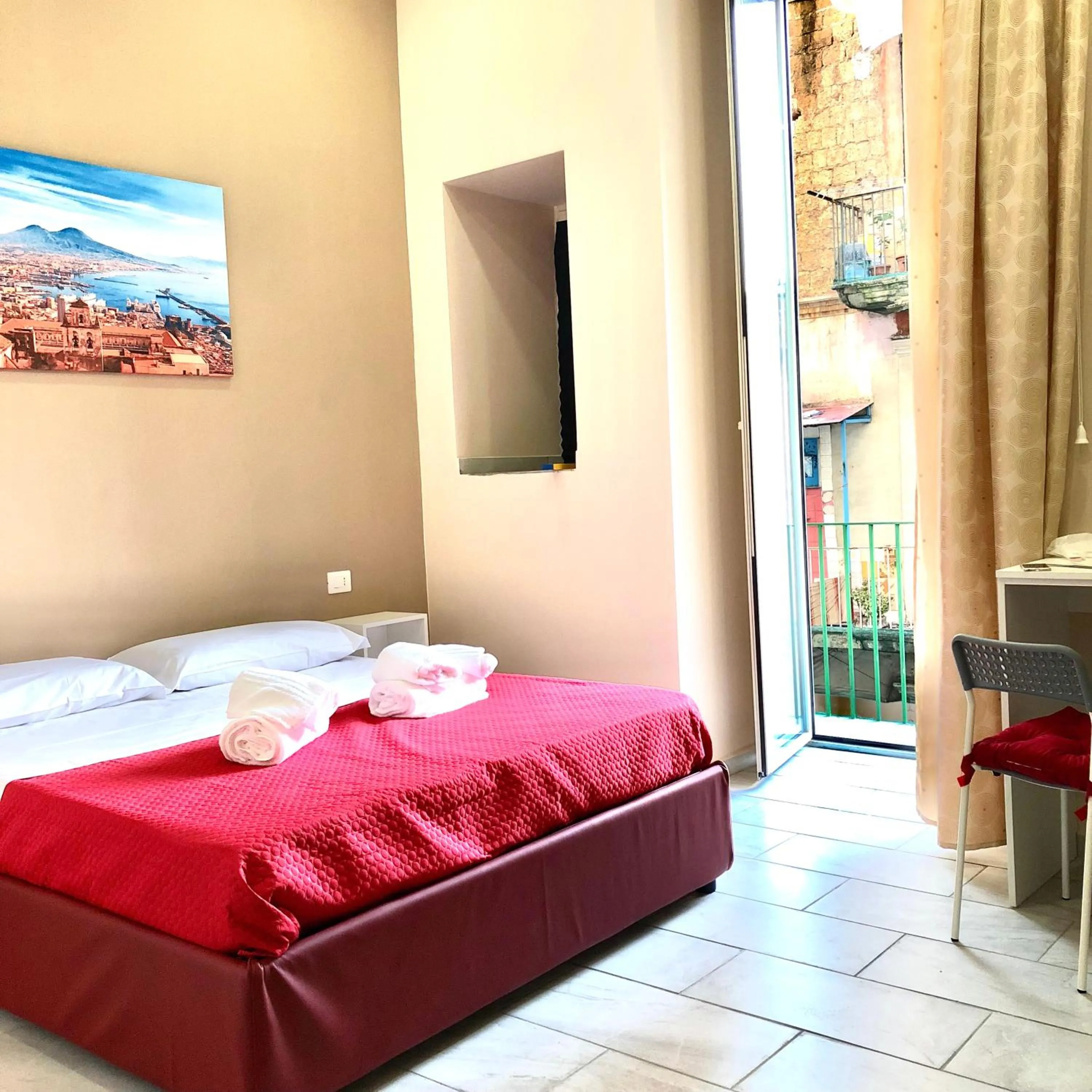 Bed in Vesuvius Terminal