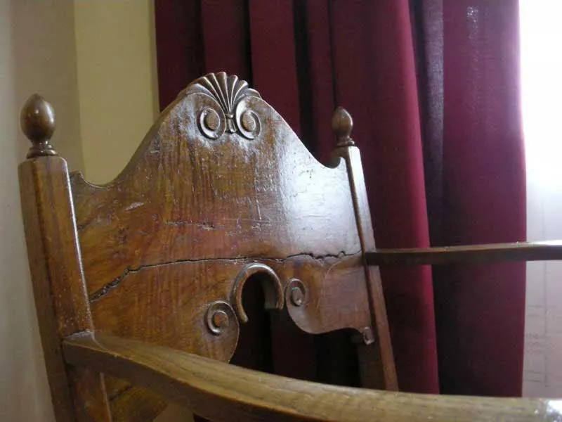 Decorative detail in Hotel Posta Real