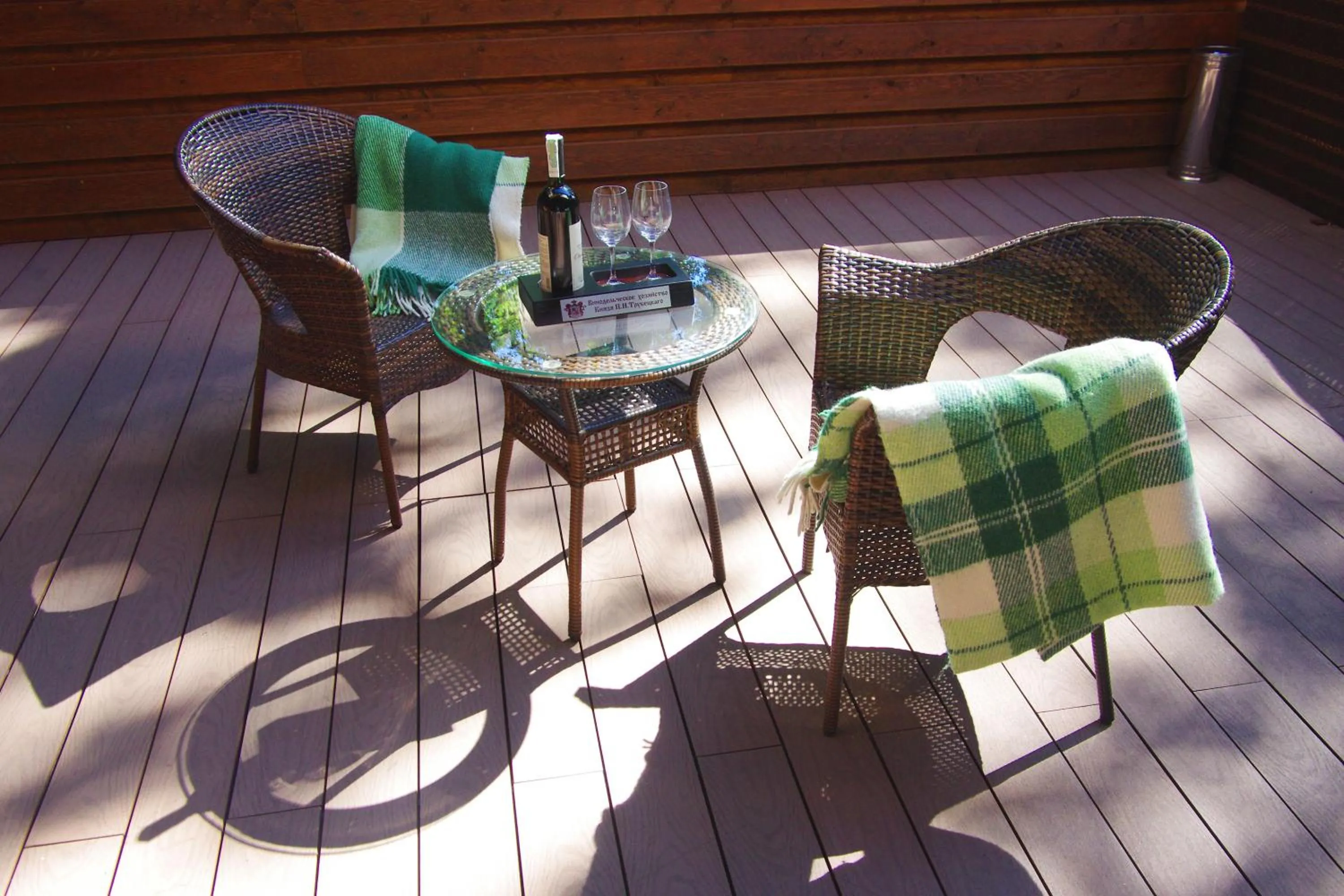 Balcony/Terrace in Park-Hotel Golosievo