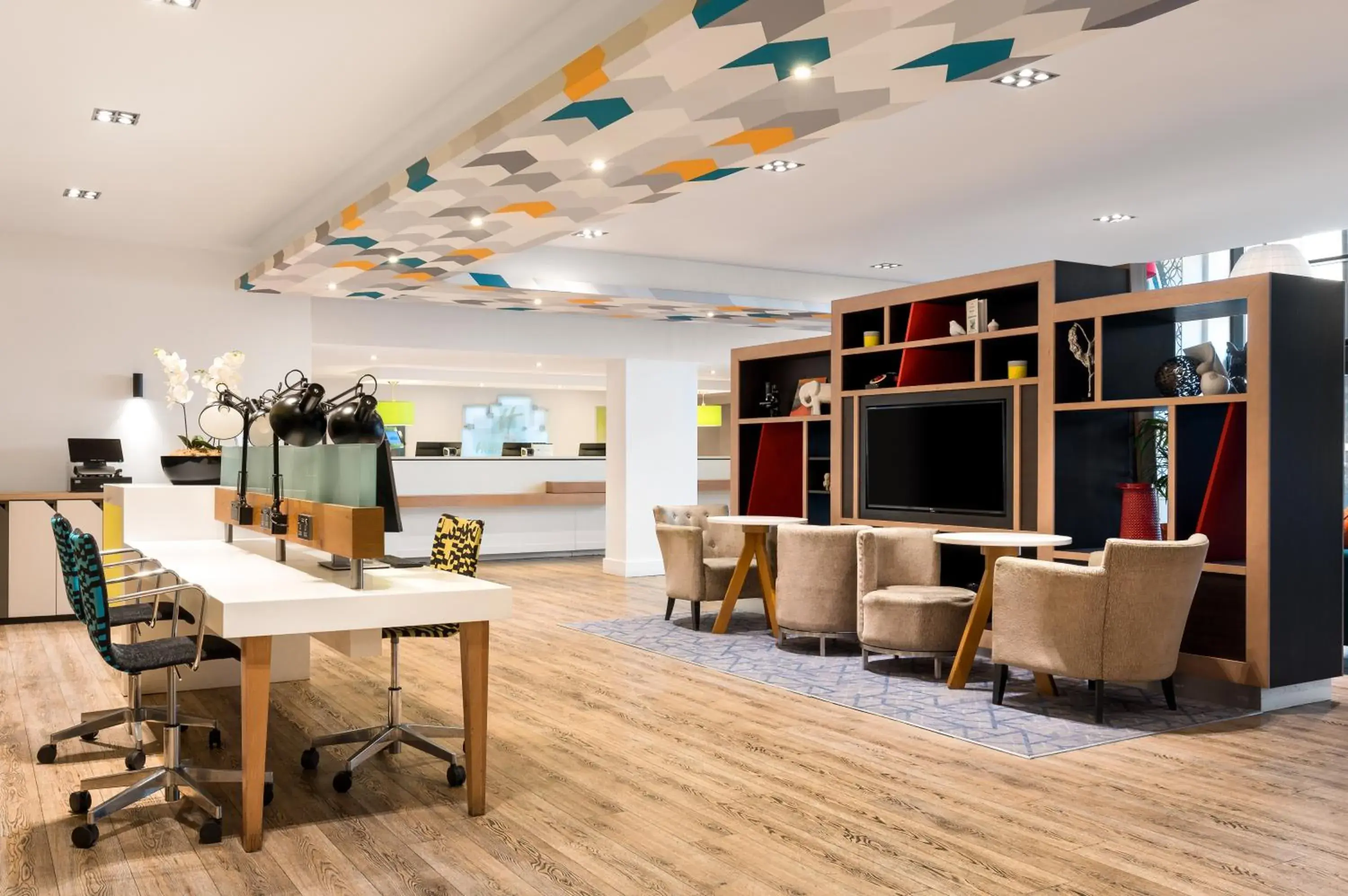 Lobby or reception in Holiday Inn Birmingham City by IHG Lobby or reception in Holiday Inn Birmingham City by IHG