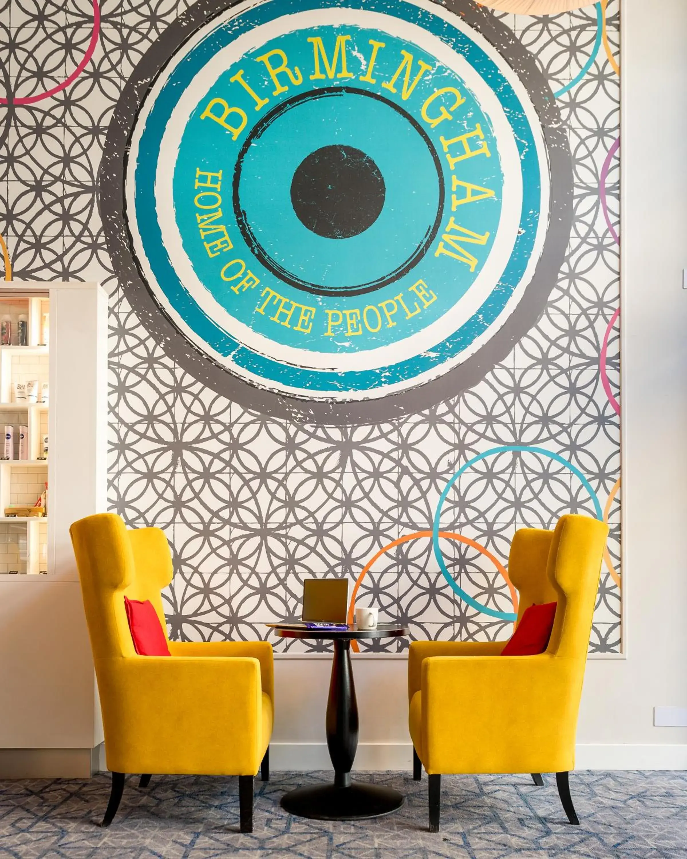 Lobby or reception in Holiday Inn Birmingham City by IHG Lobby or reception in Holiday Inn Birmingham City by IHG