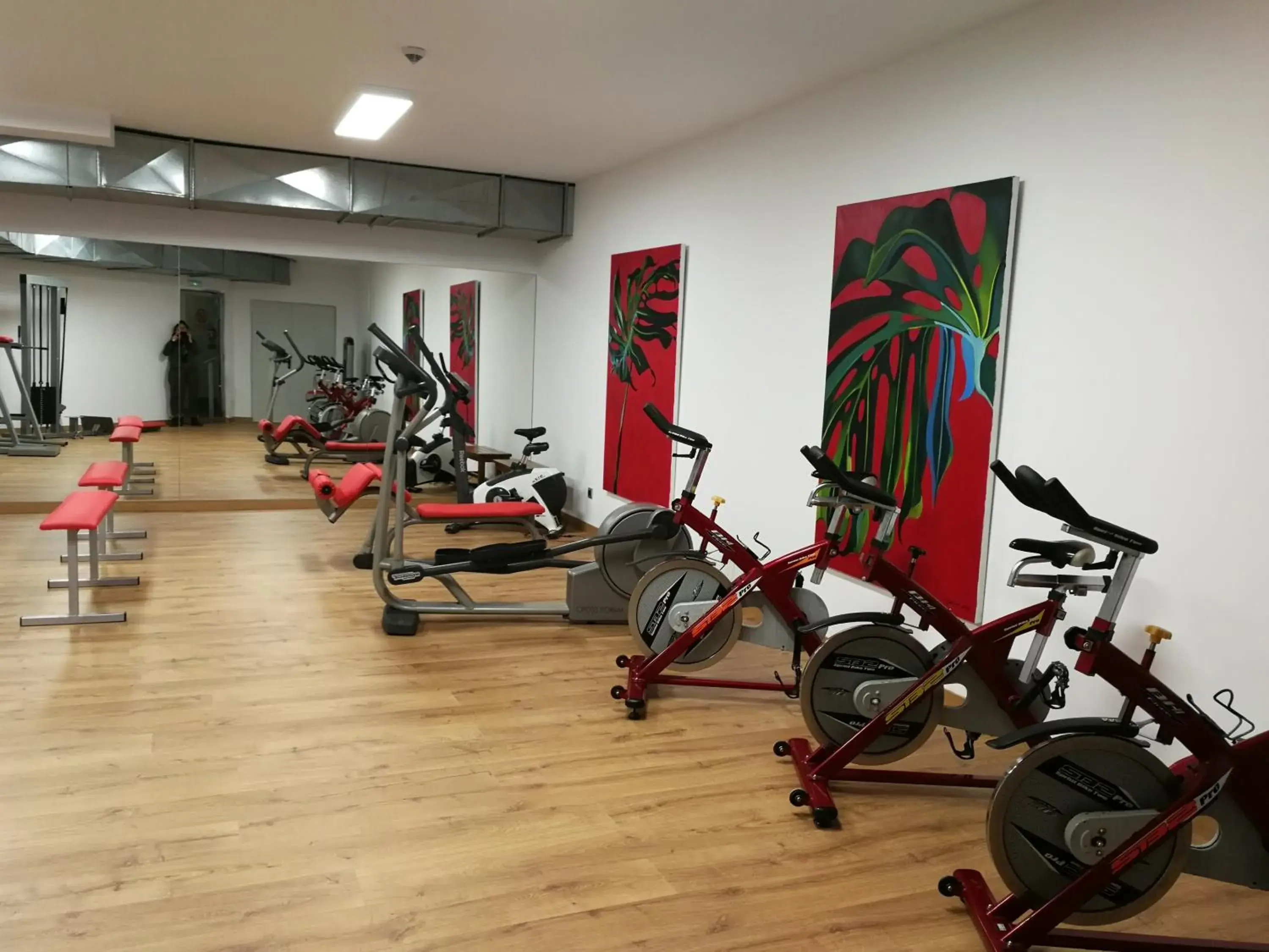 Fitness centre/facilities in Hotel Marítimo Ris con garaje Fitness centre/facilities in Hotel Marítimo Ris con garaje