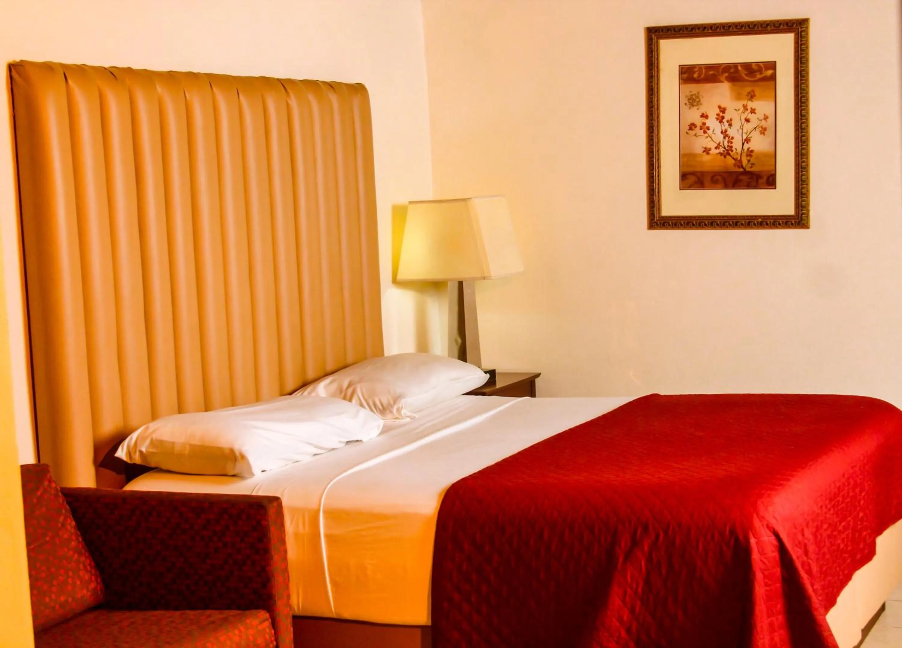 Bed in The Stafford Lodge