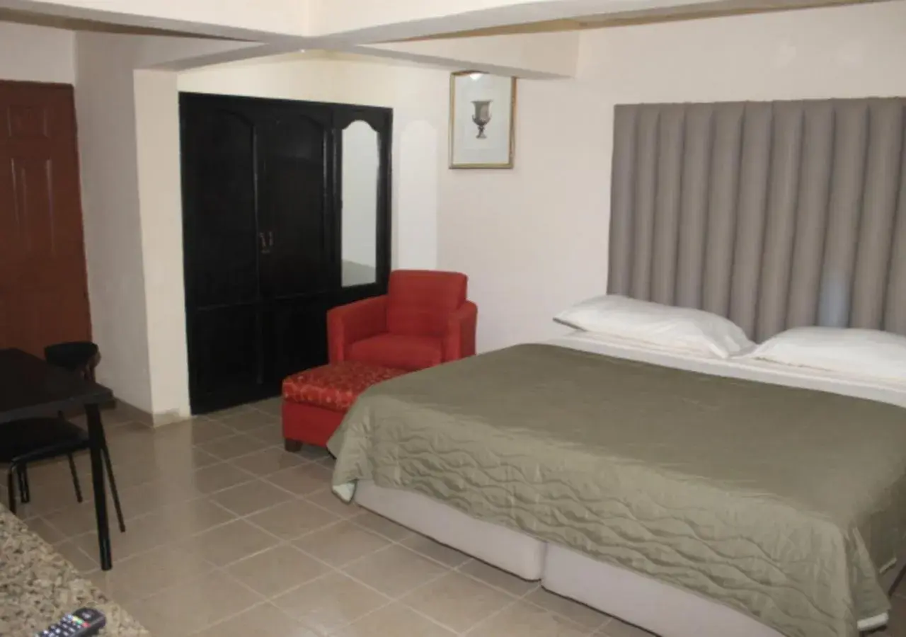 Double Room with Balcony in The Stafford Lodge Double Room with Balcony in The Stafford Lodge