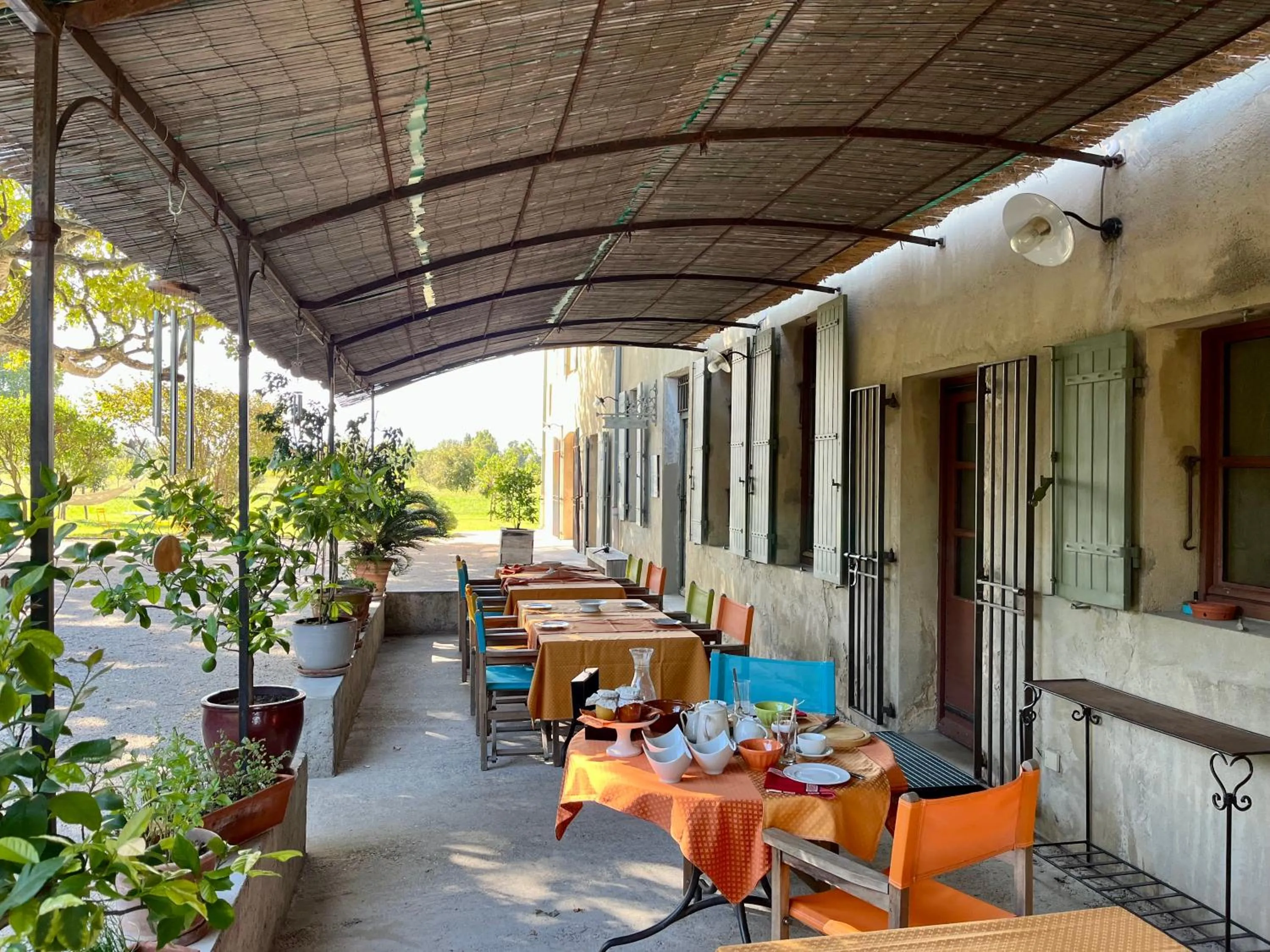Patio in Le Mas Saint Jacques