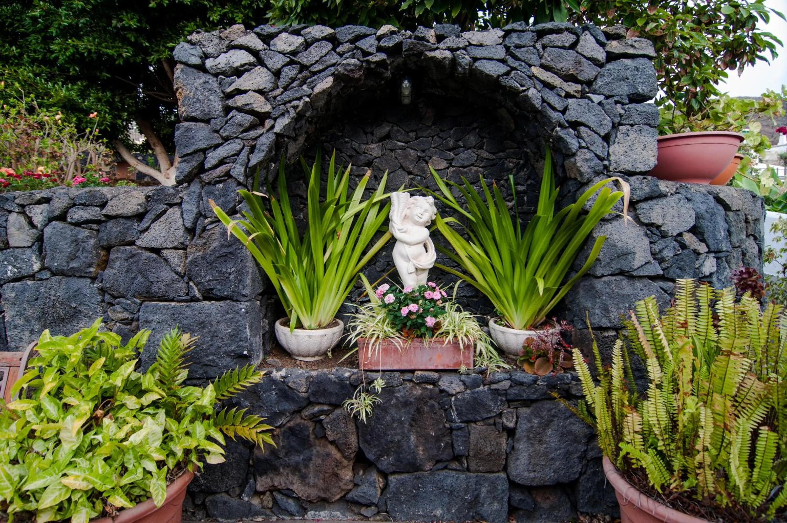 Decorative detail in Finca Arminda