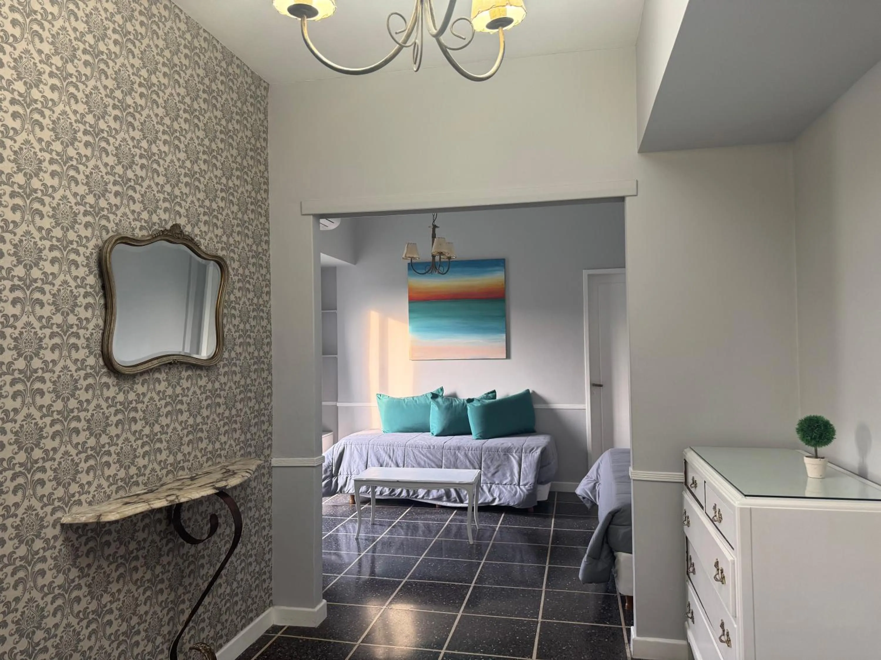 Photo of the whole room, Bed in Hotel Lyon by MH