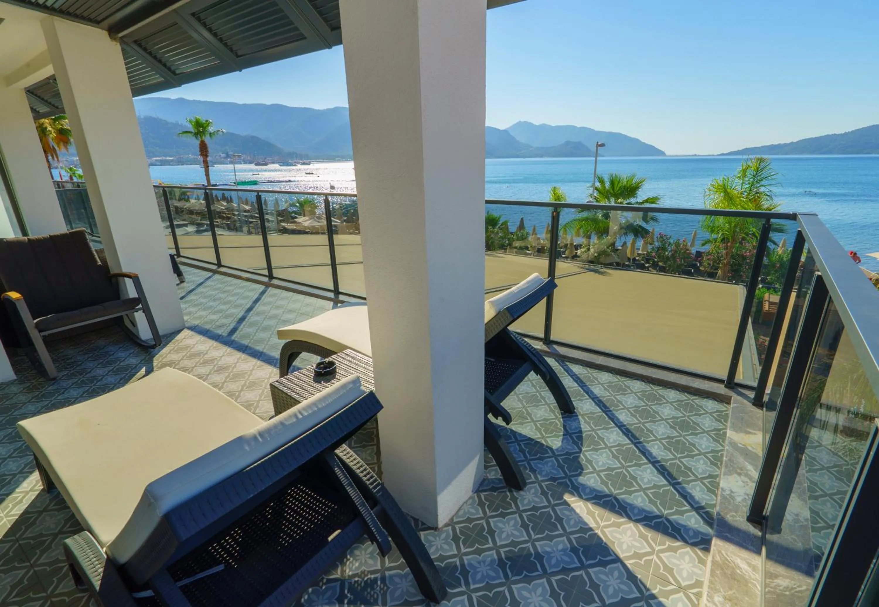 Balcony/Terrace in Marmaris Beach Hotel