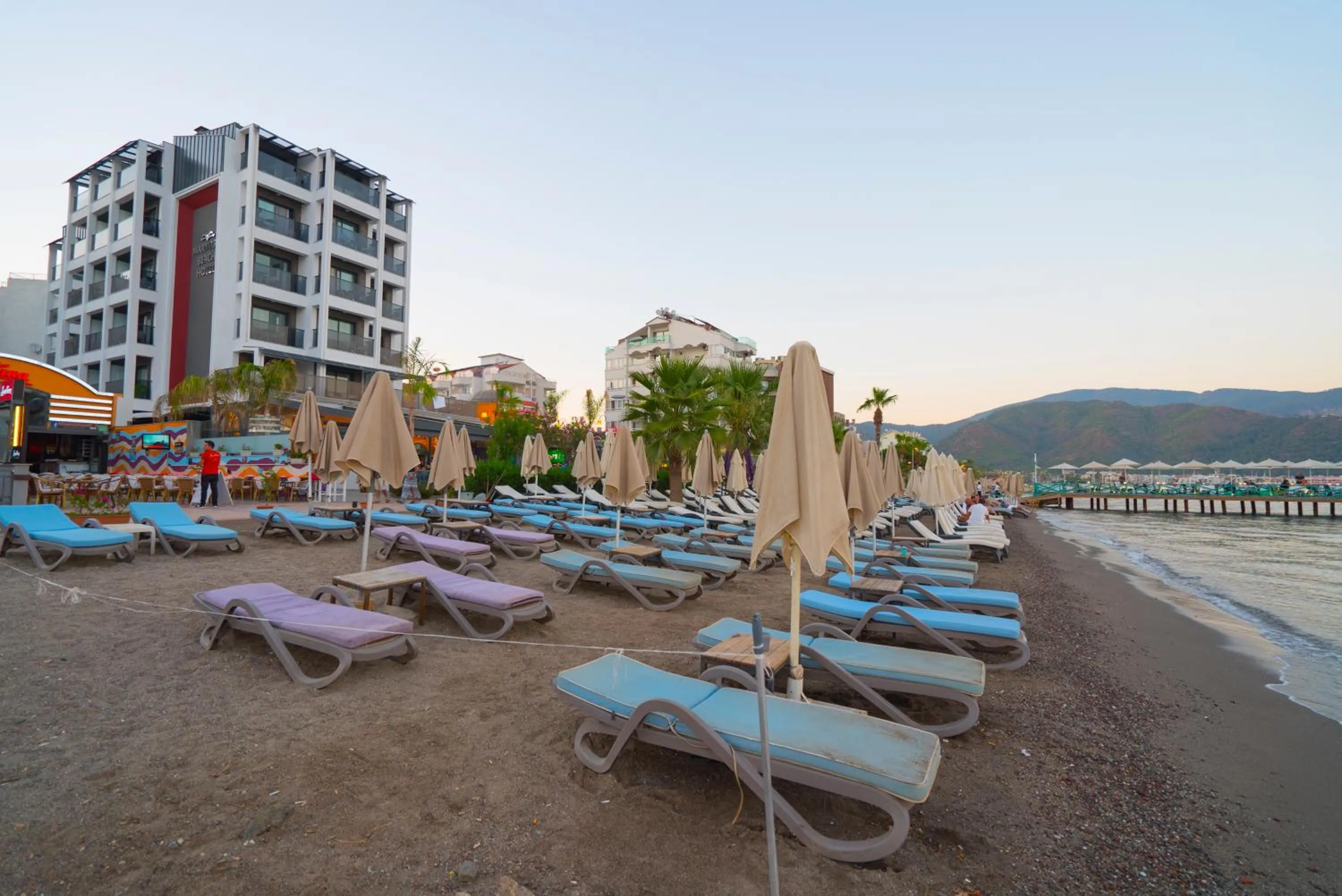 Beach in Marmaris Beach Hotel