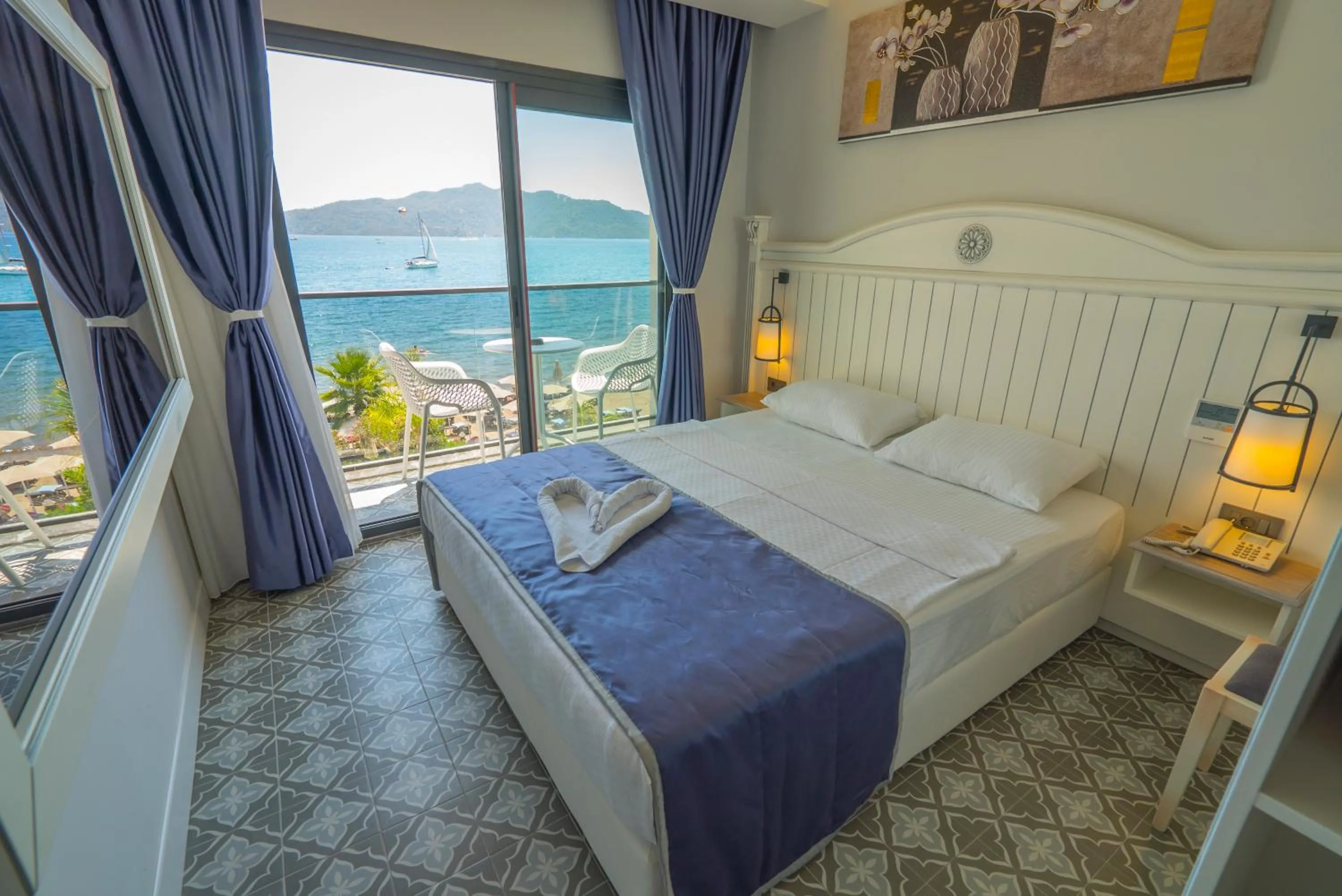 Bed in Marmaris Beach Hotel