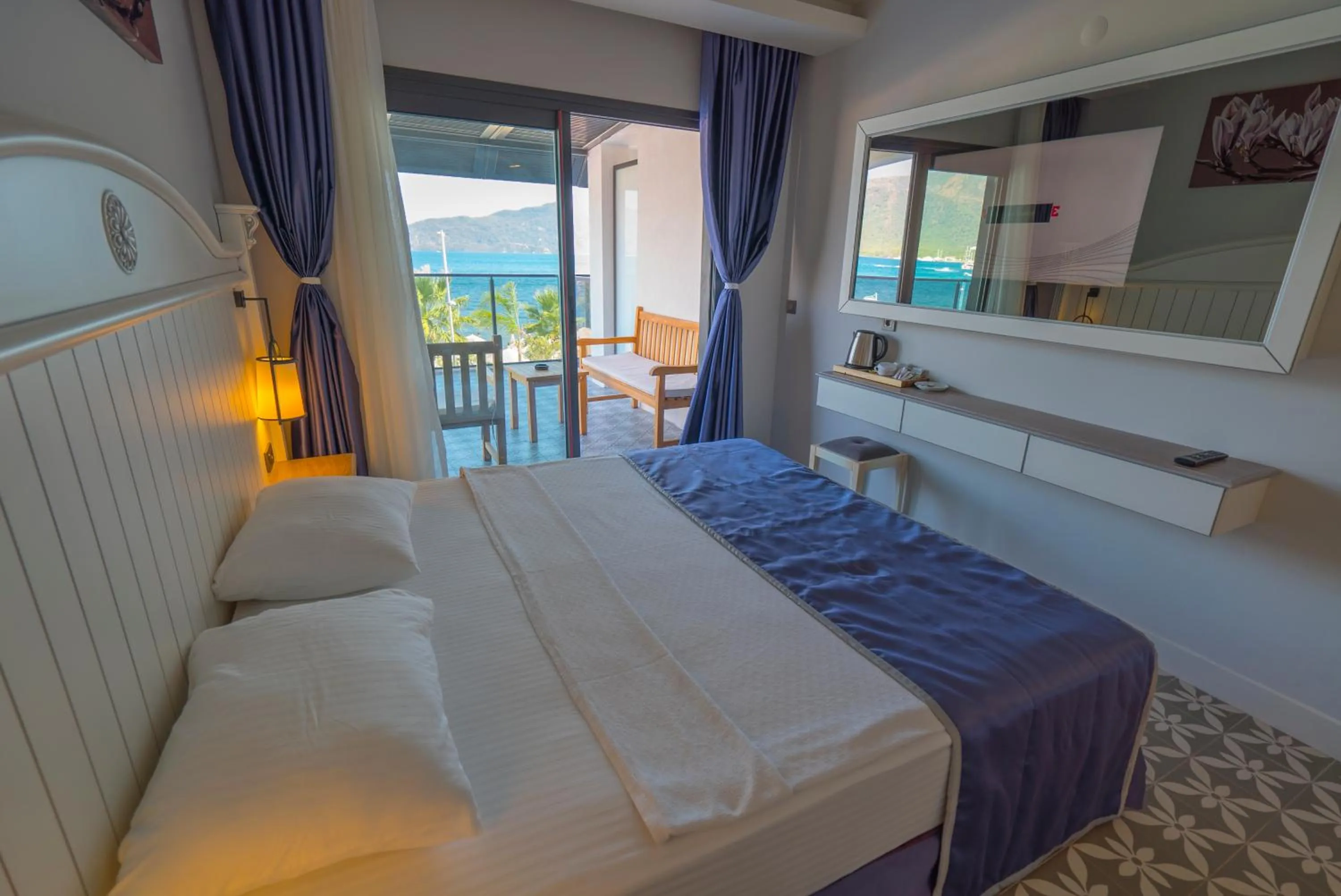 Bed in Marmaris Beach Hotel