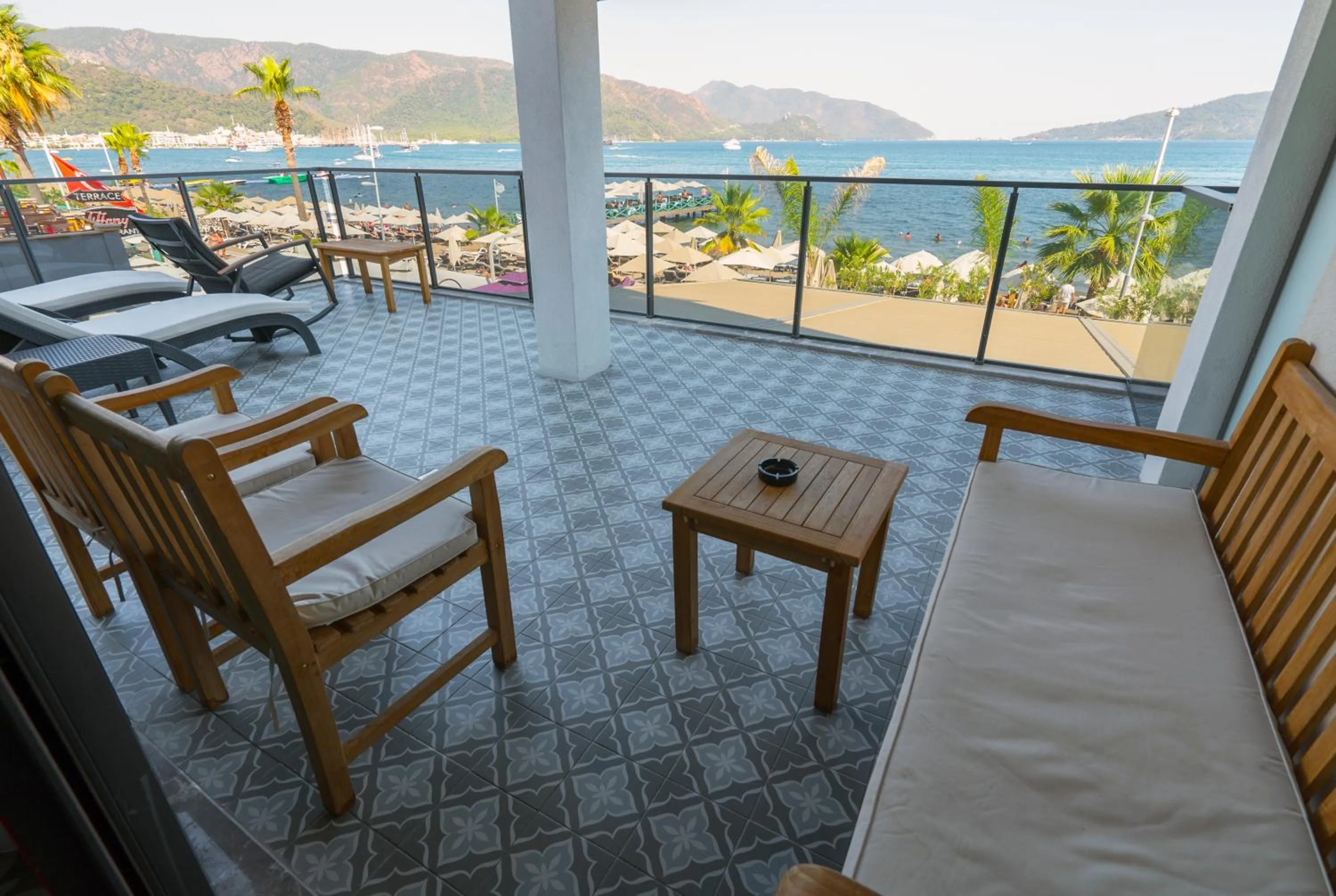 Balcony/Terrace in Marmaris Beach Hotel