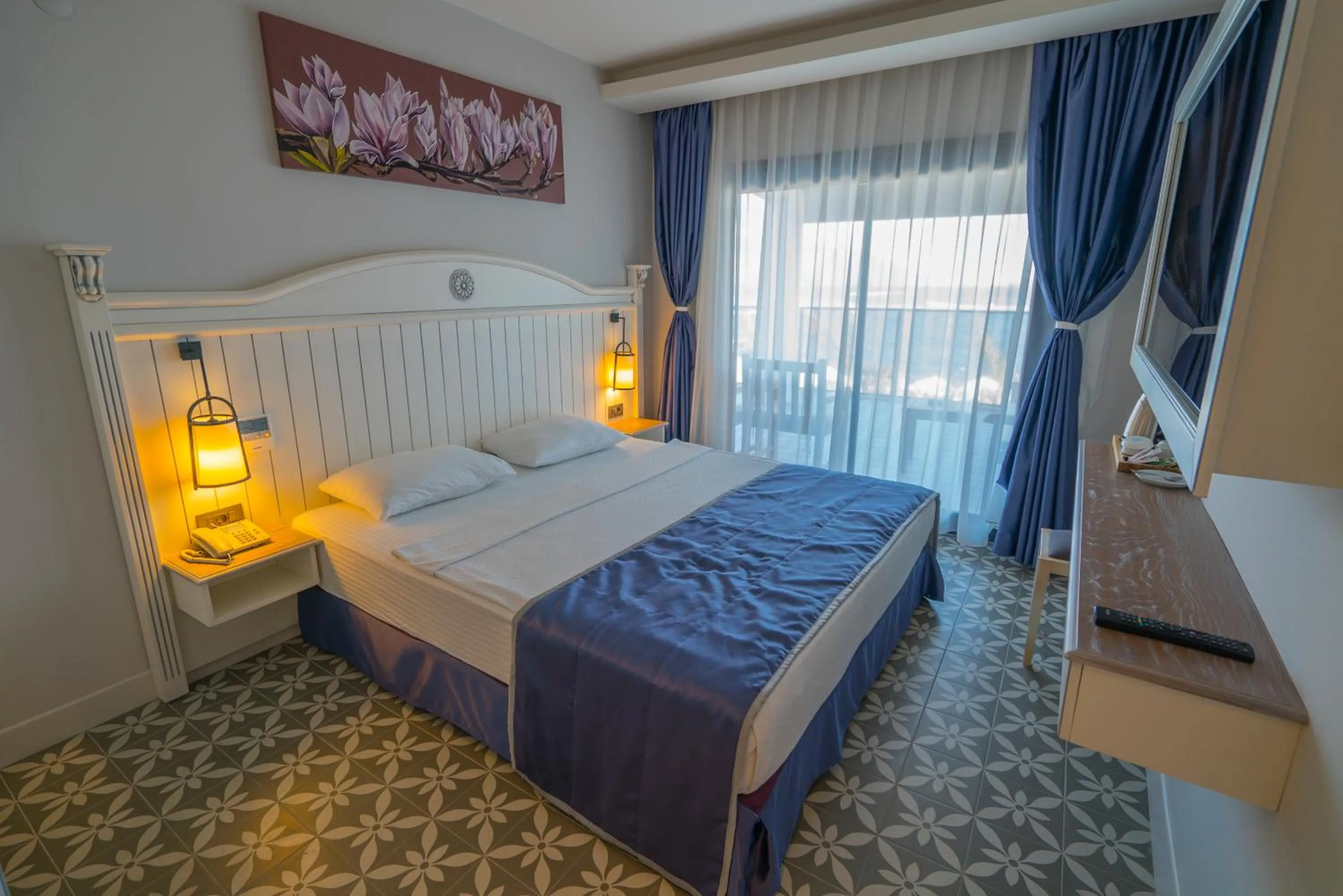 Bed in Marmaris Beach Hotel