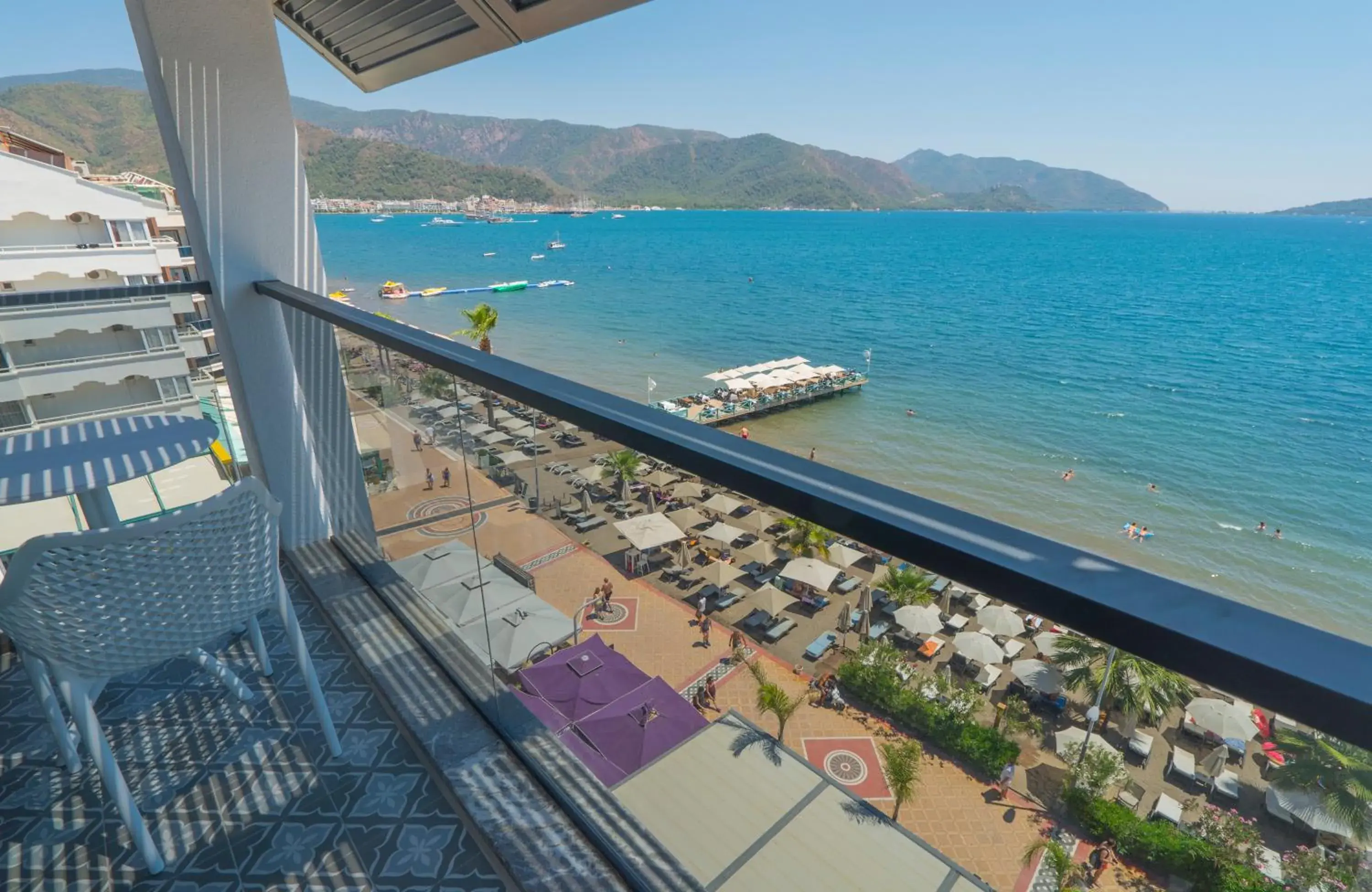 Sea view in Marmaris Beach Hotel Sea view in Marmaris Beach Hotel