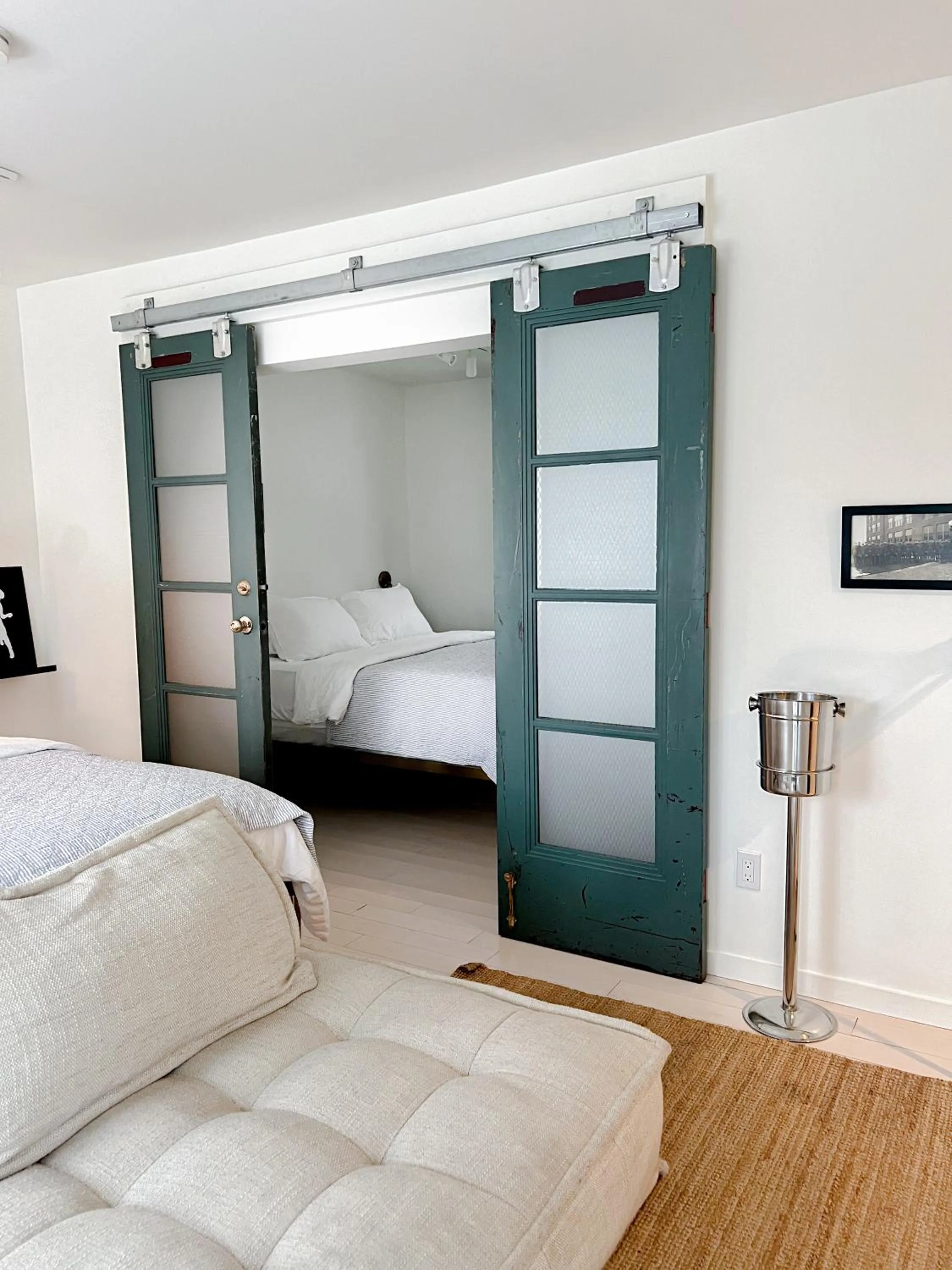 Bed in The Lakeside Prince Edward County