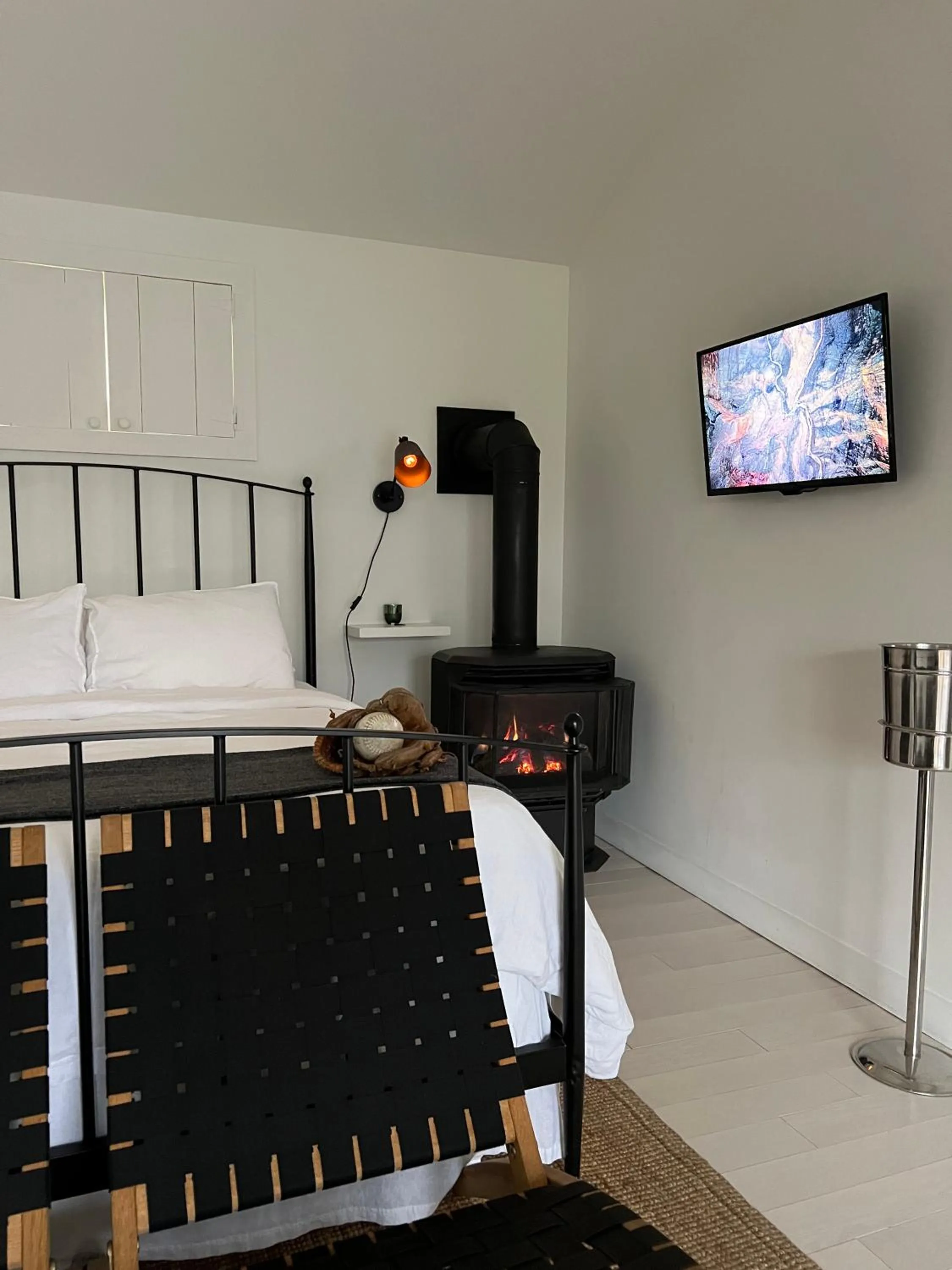 Bed in The Lakeside Prince Edward County