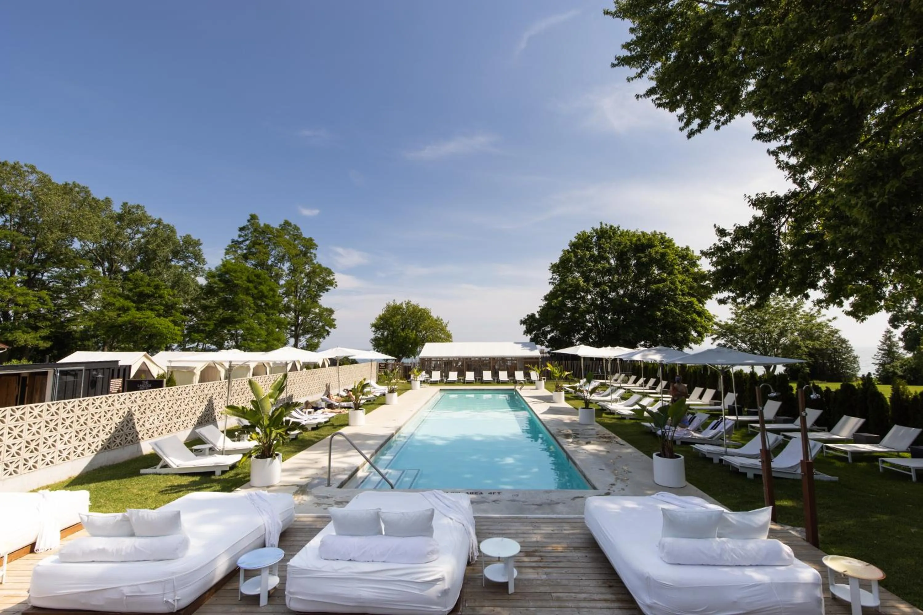 Swimming pool in The Lakeside Prince Edward County