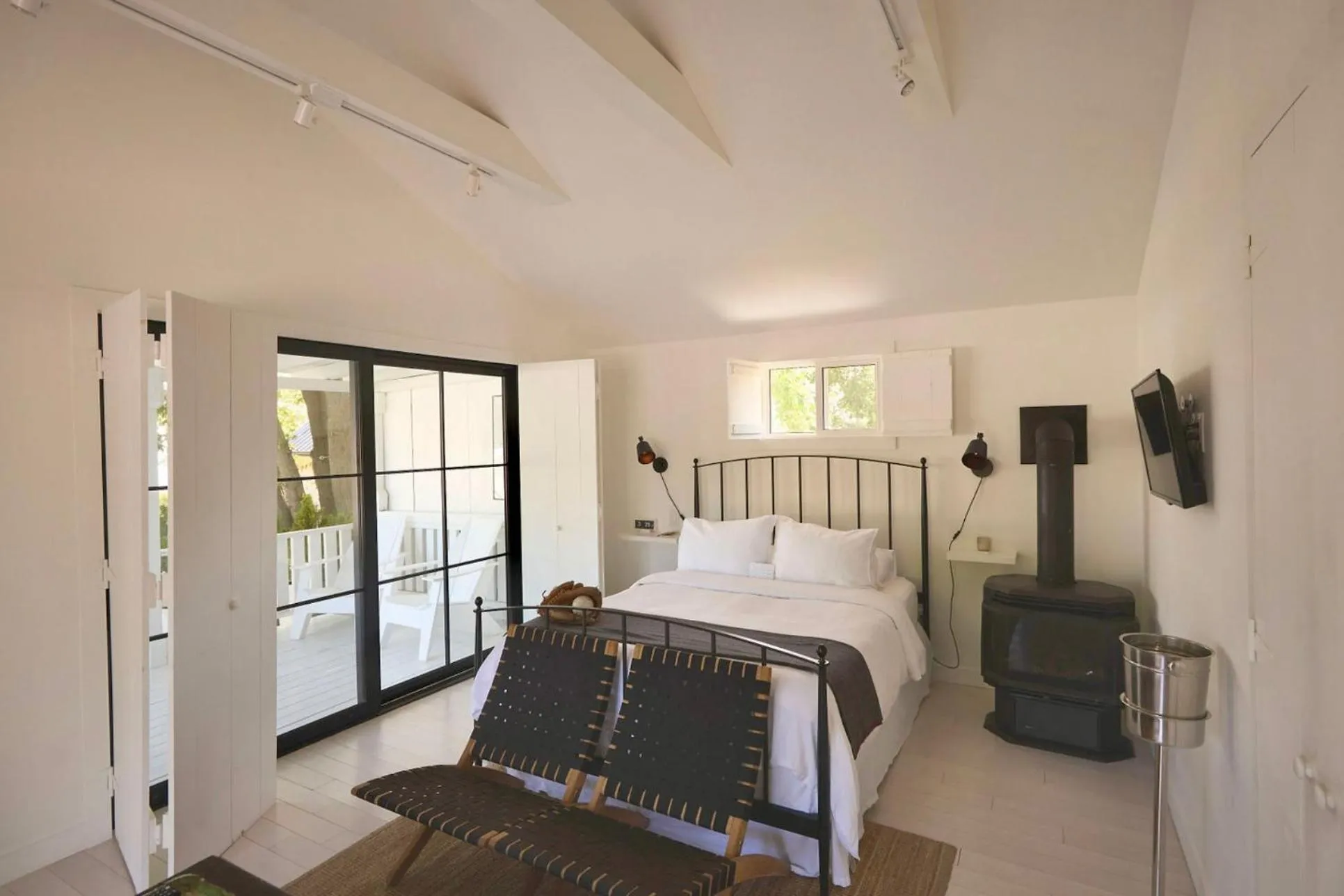 Bed in The Lakeside Prince Edward County