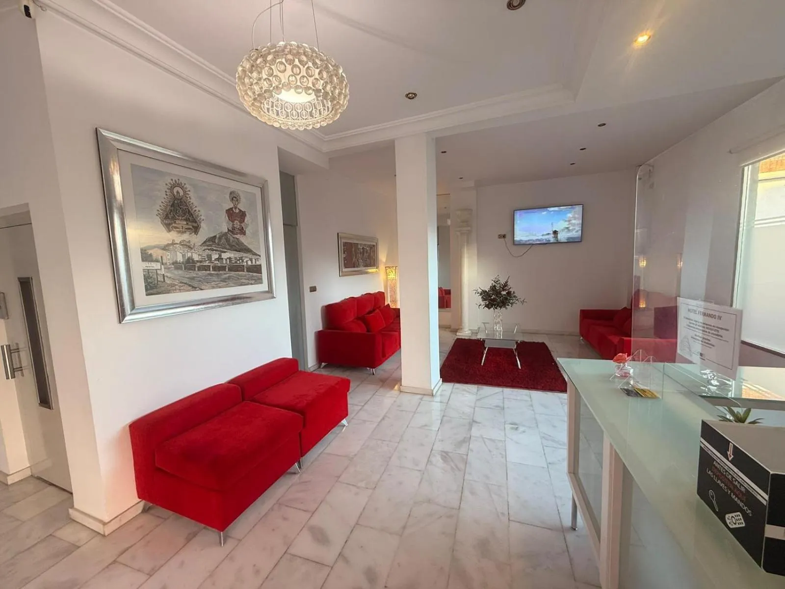 Living room in Hotel Fernando IV