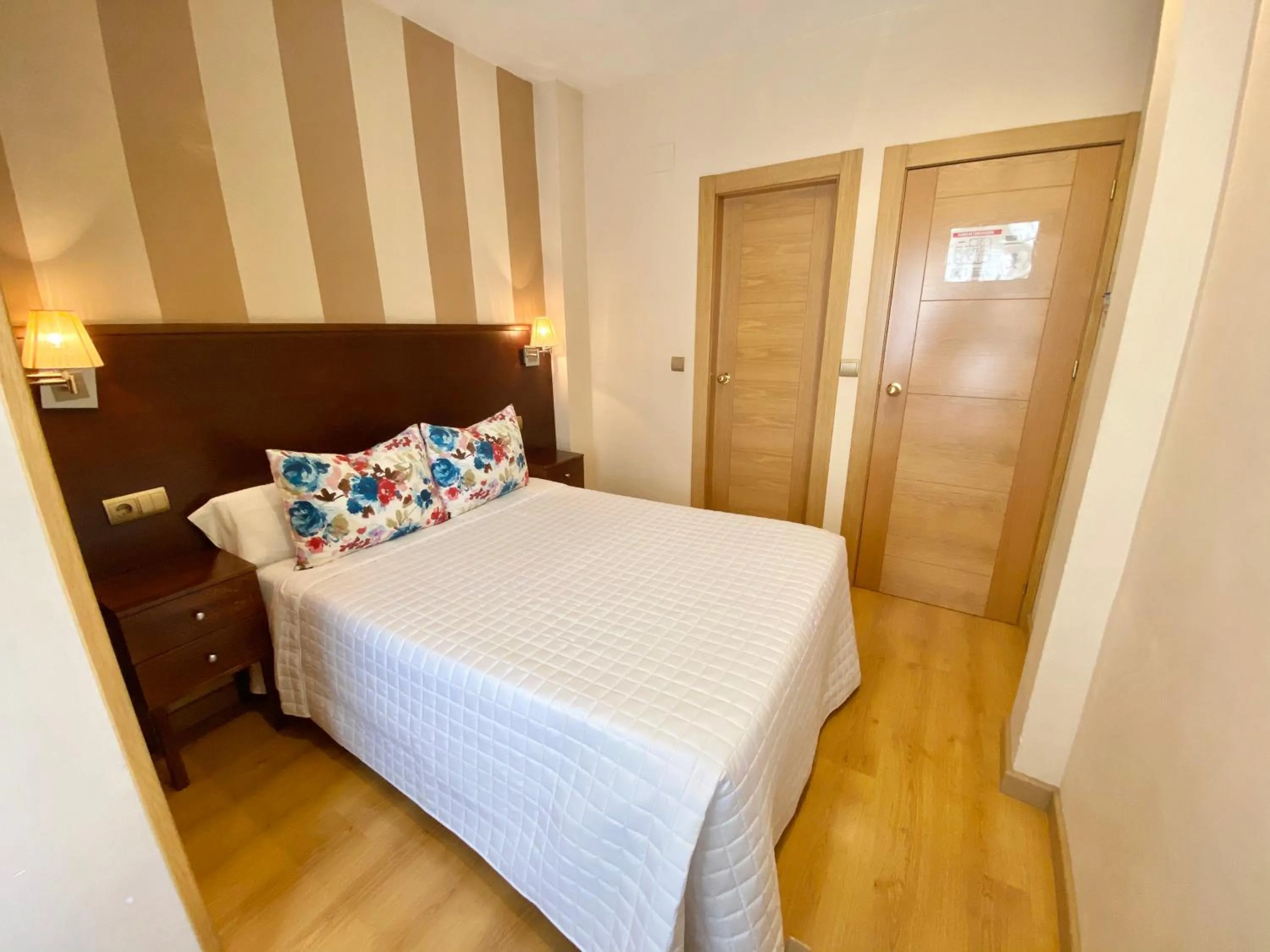 Bed in Hotel Fernando IV