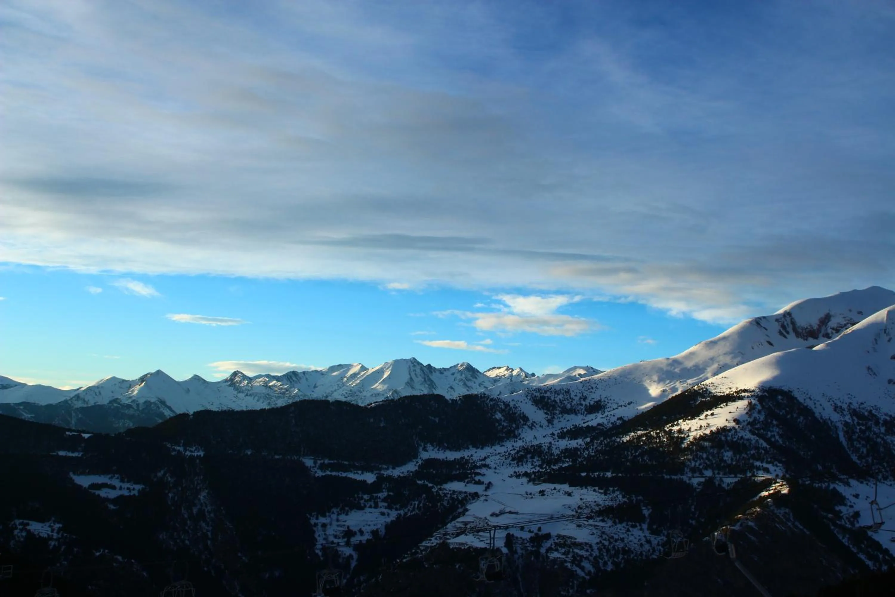 Mountain view in Hotel Panda