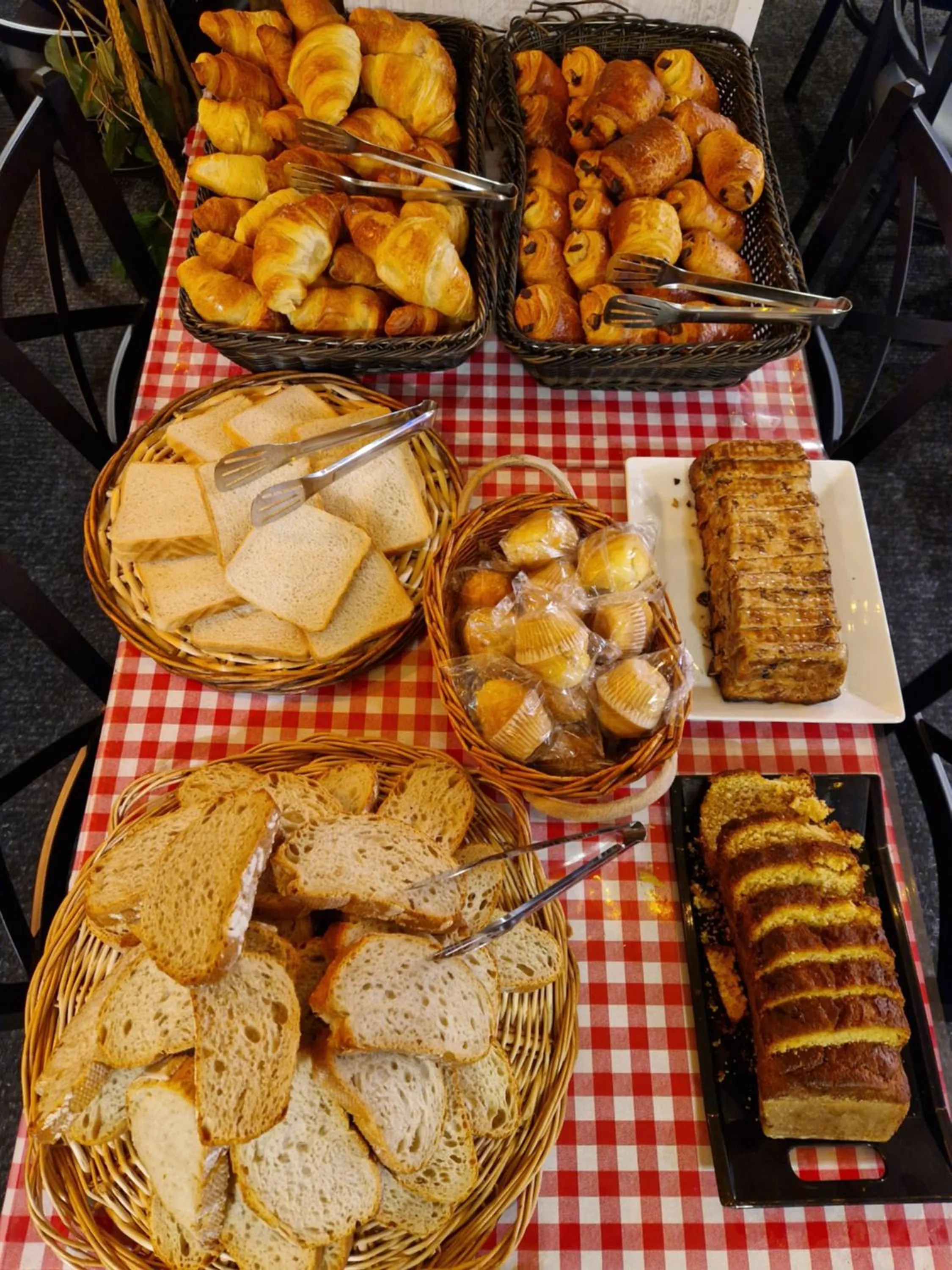 Buffet breakfast in Hotel Panda