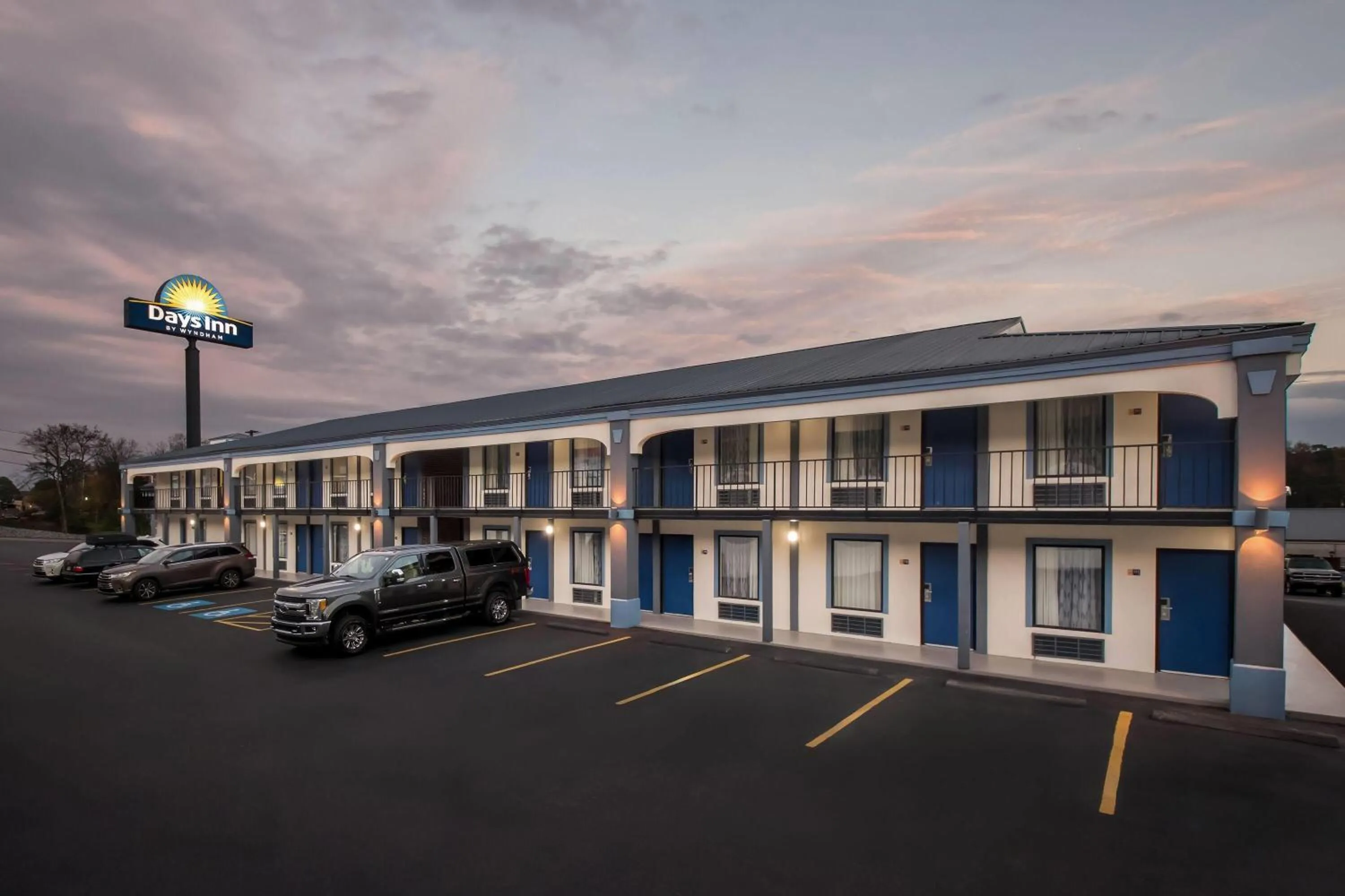 Property building in Days Inn by Wyndham Cleveland TN