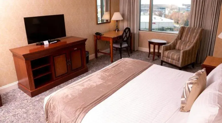 Bed in Bally's Dover Bed in Bally's Dover