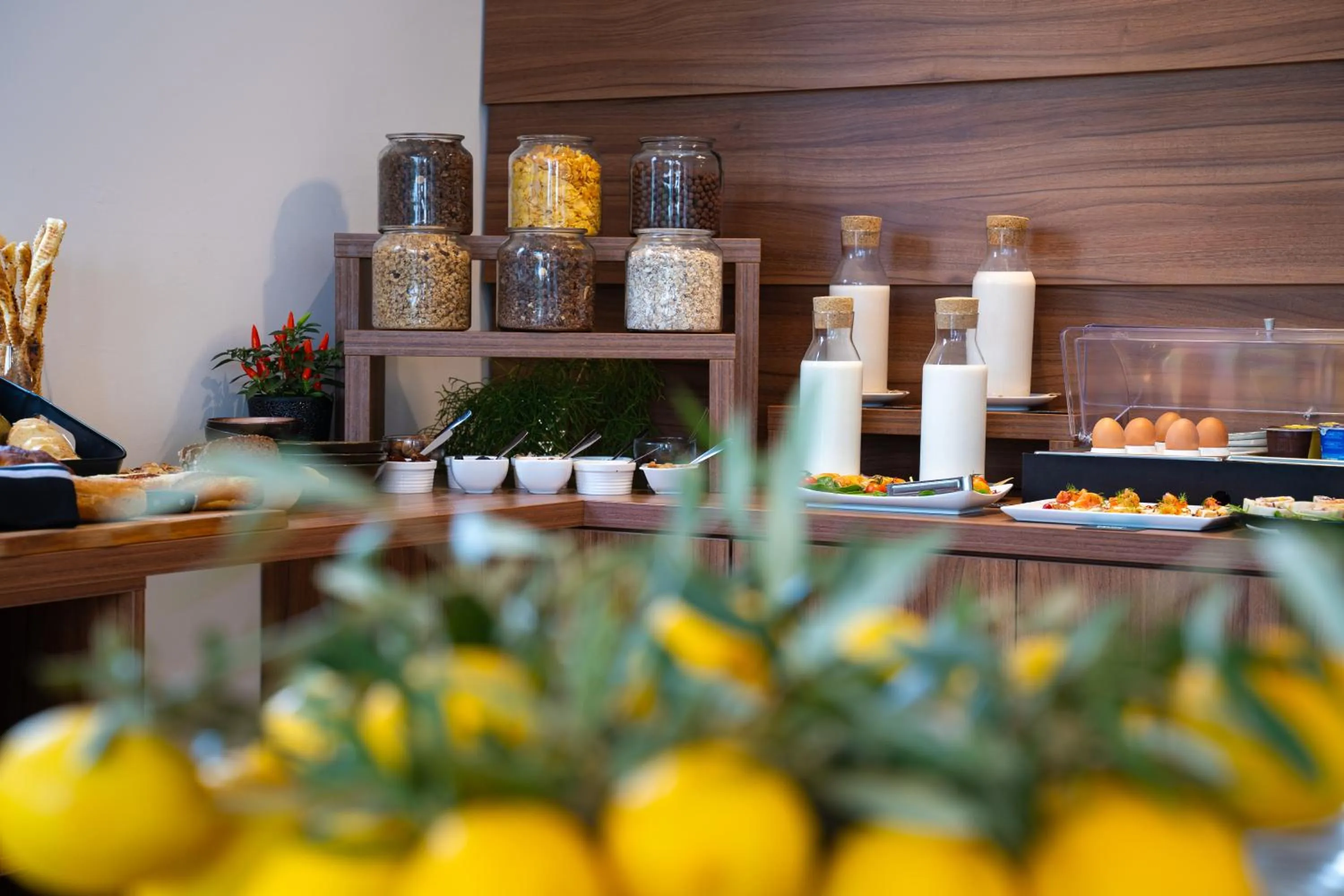 Buffet breakfast in Residence Vaal