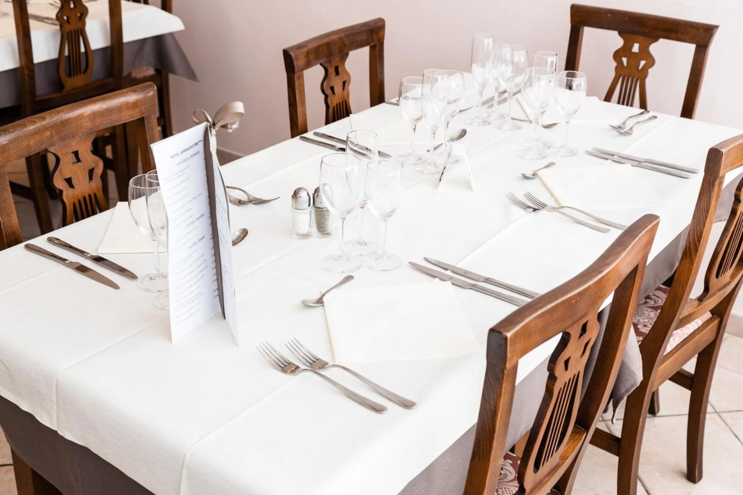 Restaurant/places to eat in Hotel Ambasciatori