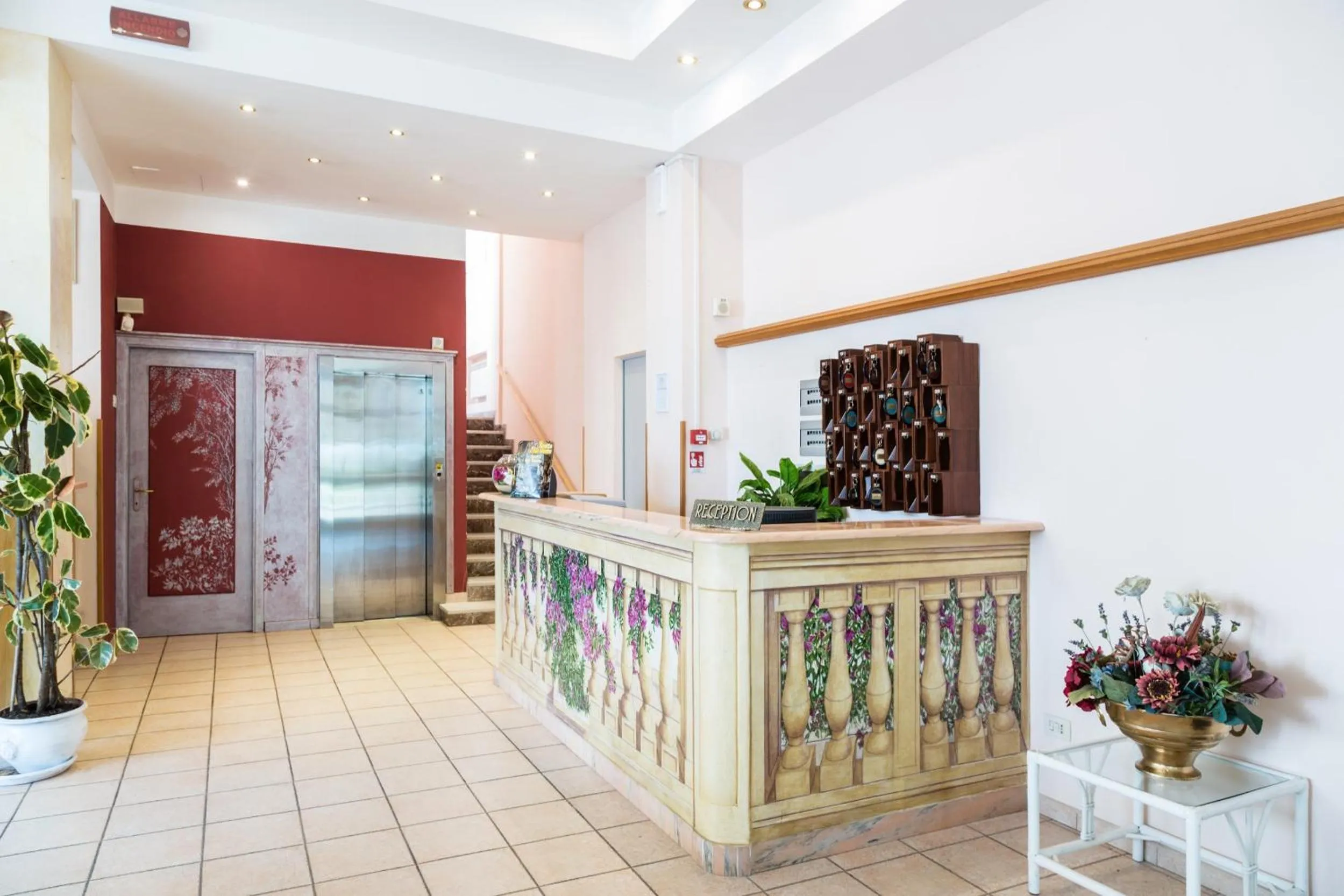 Lobby or reception in Hotel Ambasciatori