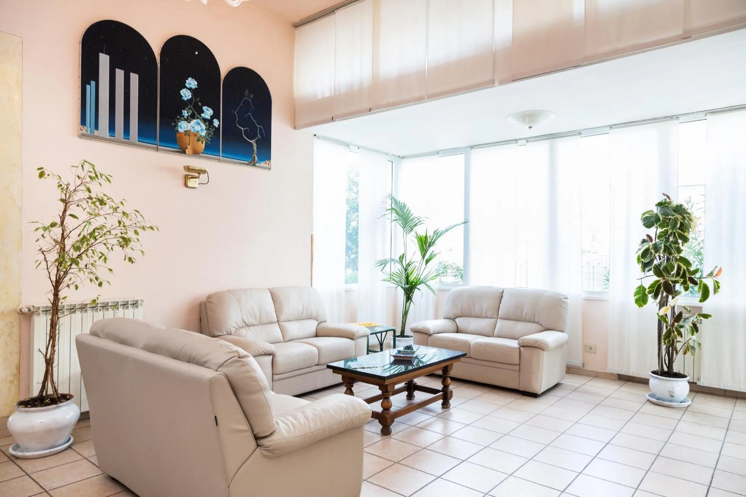 Lobby or reception in Hotel Ambasciatori