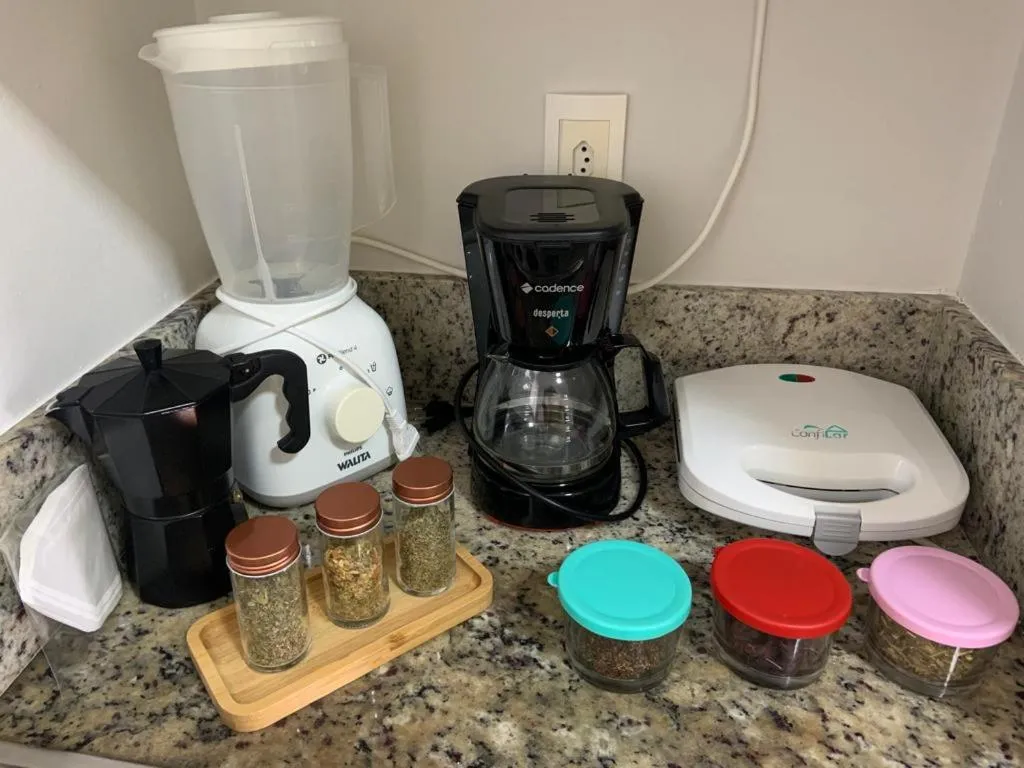Coffee/tea facilities in Pousada Mar de Cristal