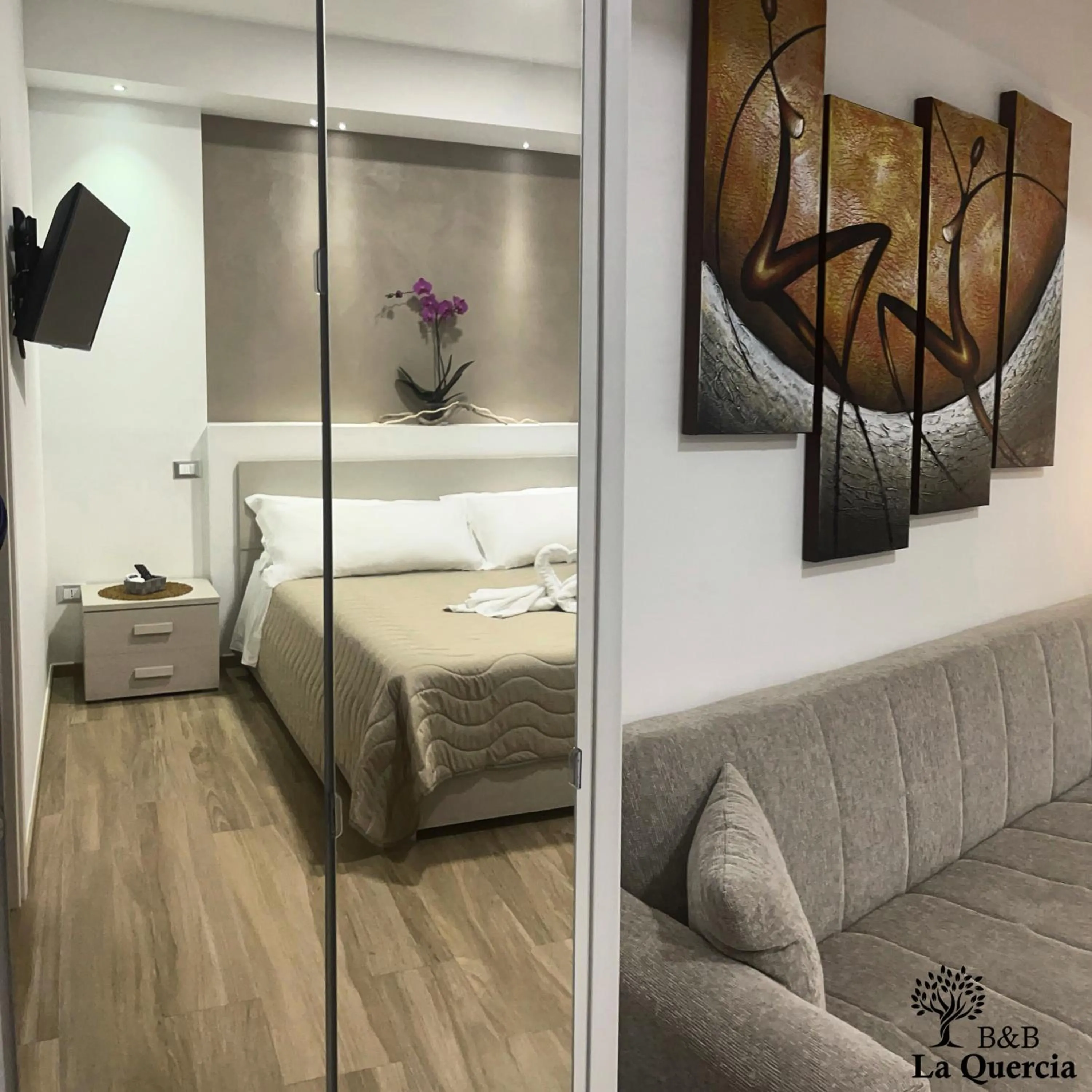 Bed in La Quercia