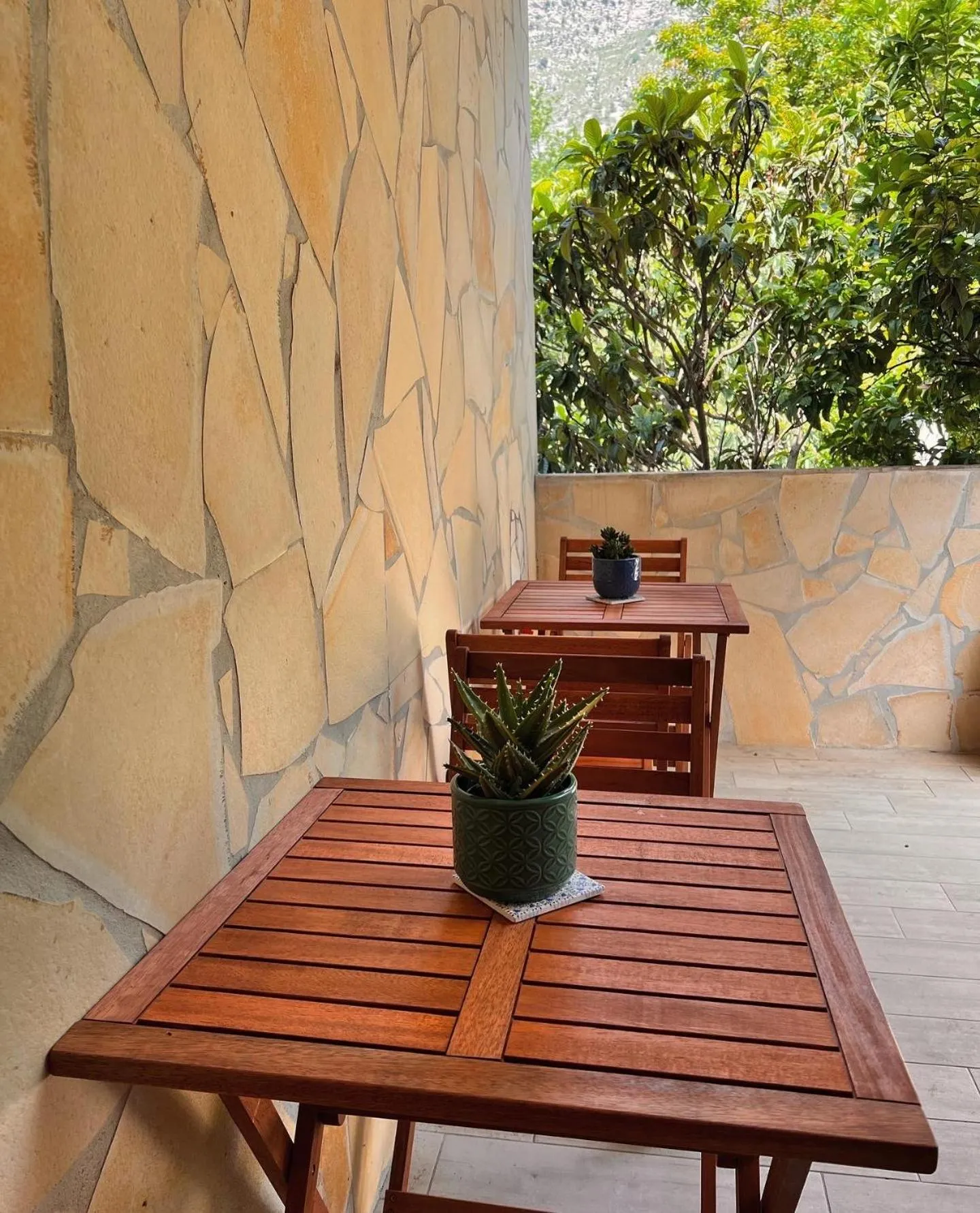 Patio in Le Tre Rose