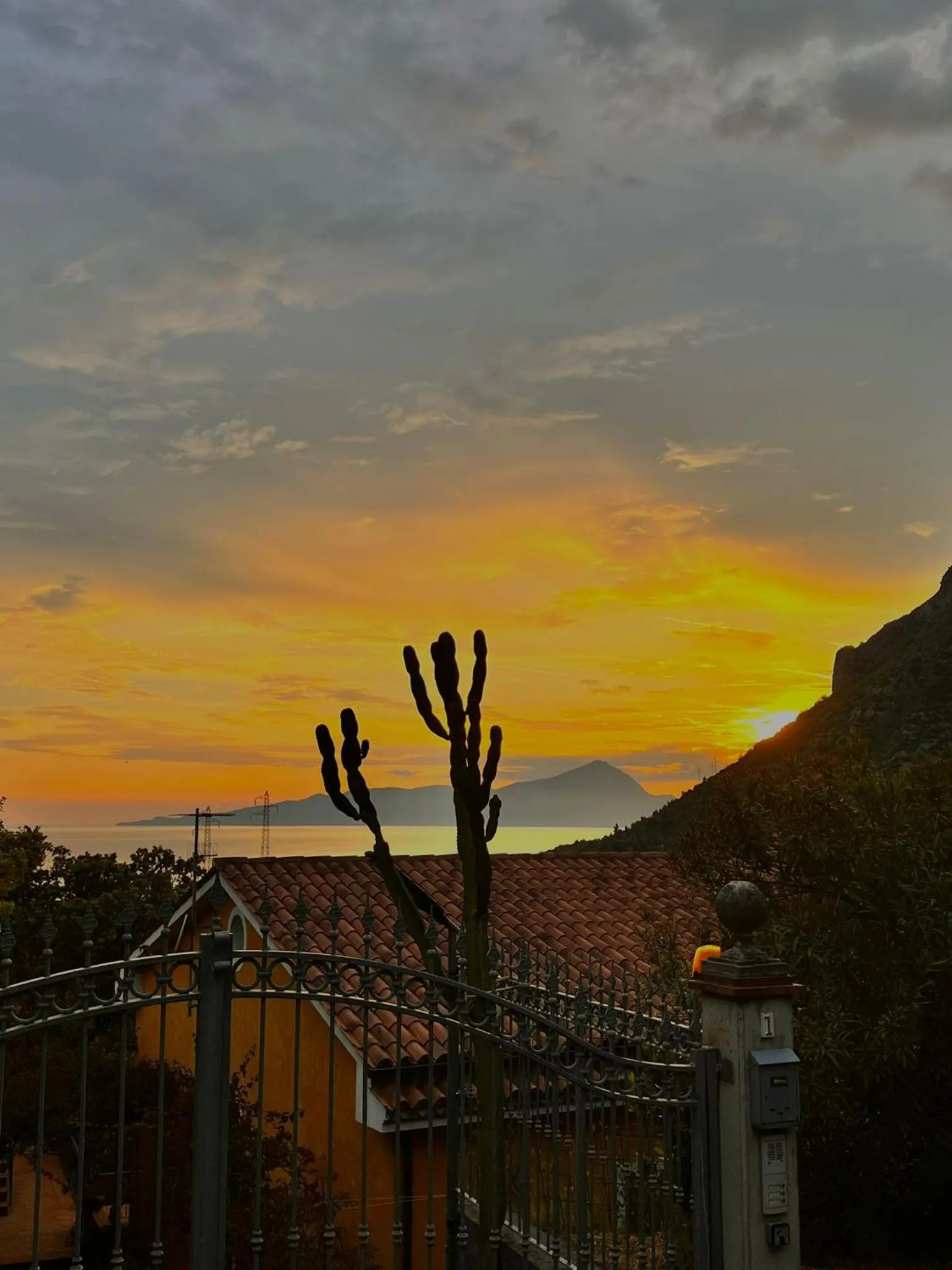 Natural landscape in Le Tre Rose