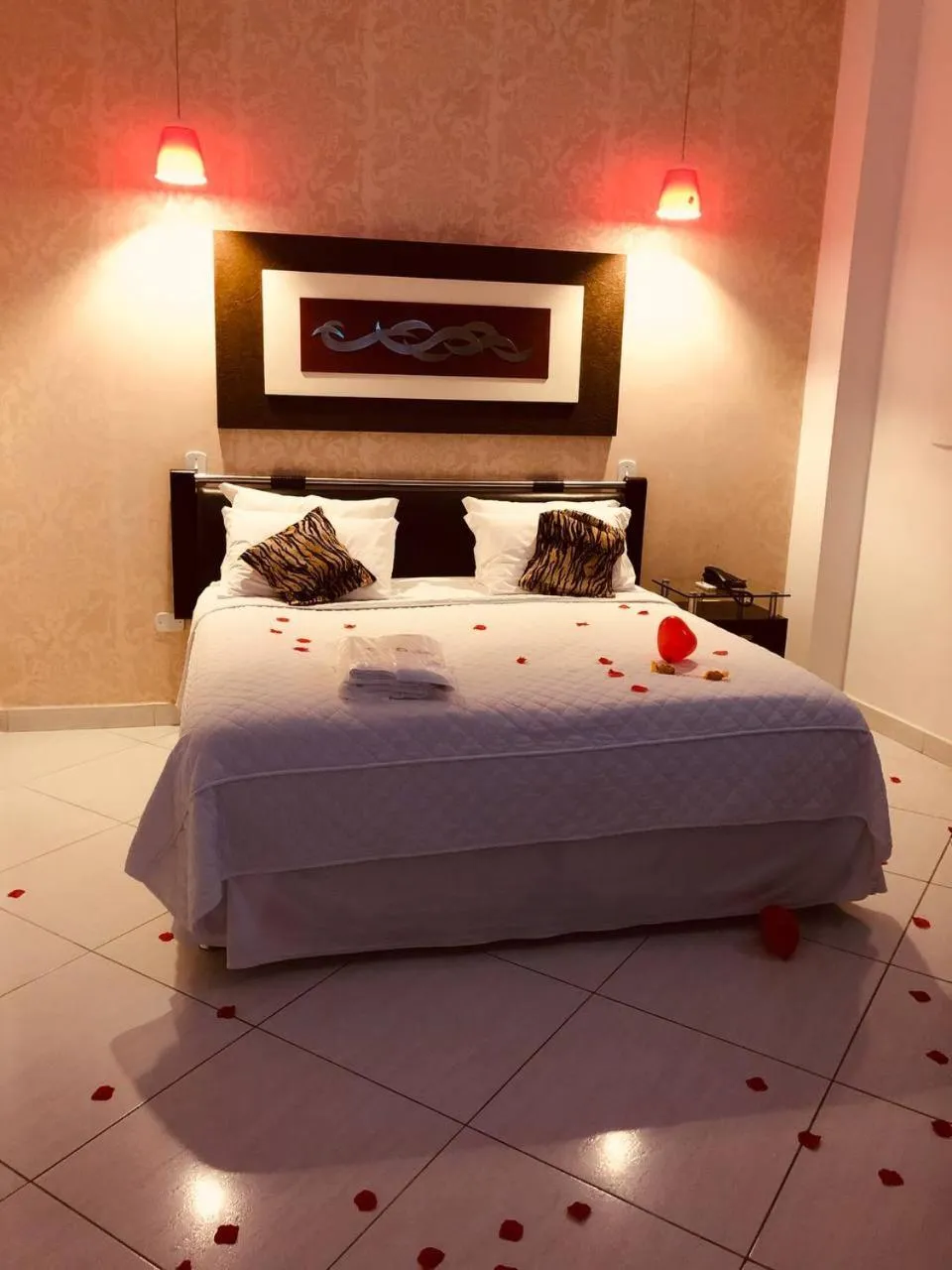 Bed in Pioneiro Hotel