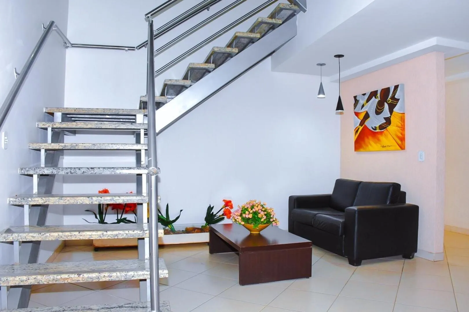 Lobby or reception in Pioneiro Hotel