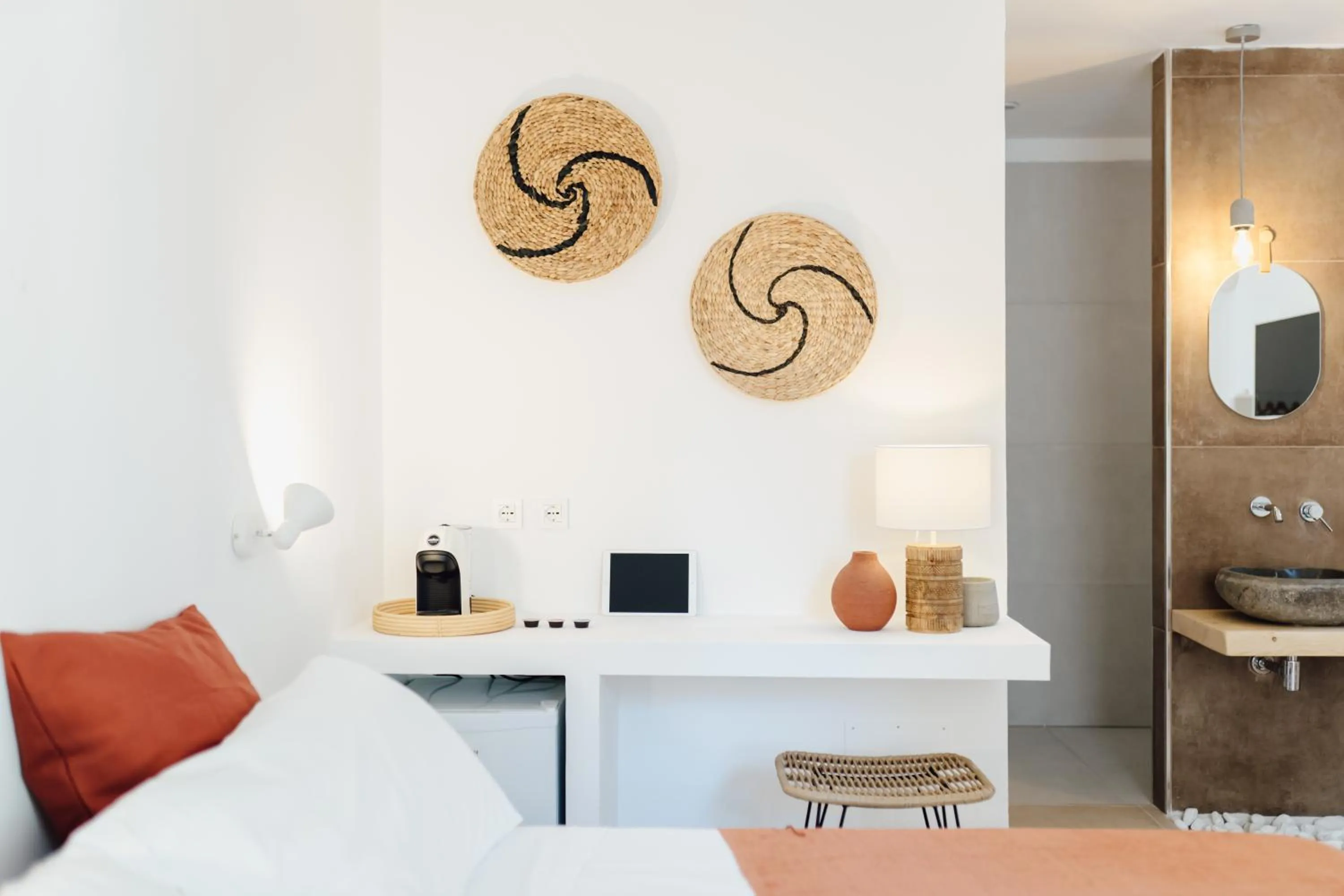 Toilet, Bed in Break for two