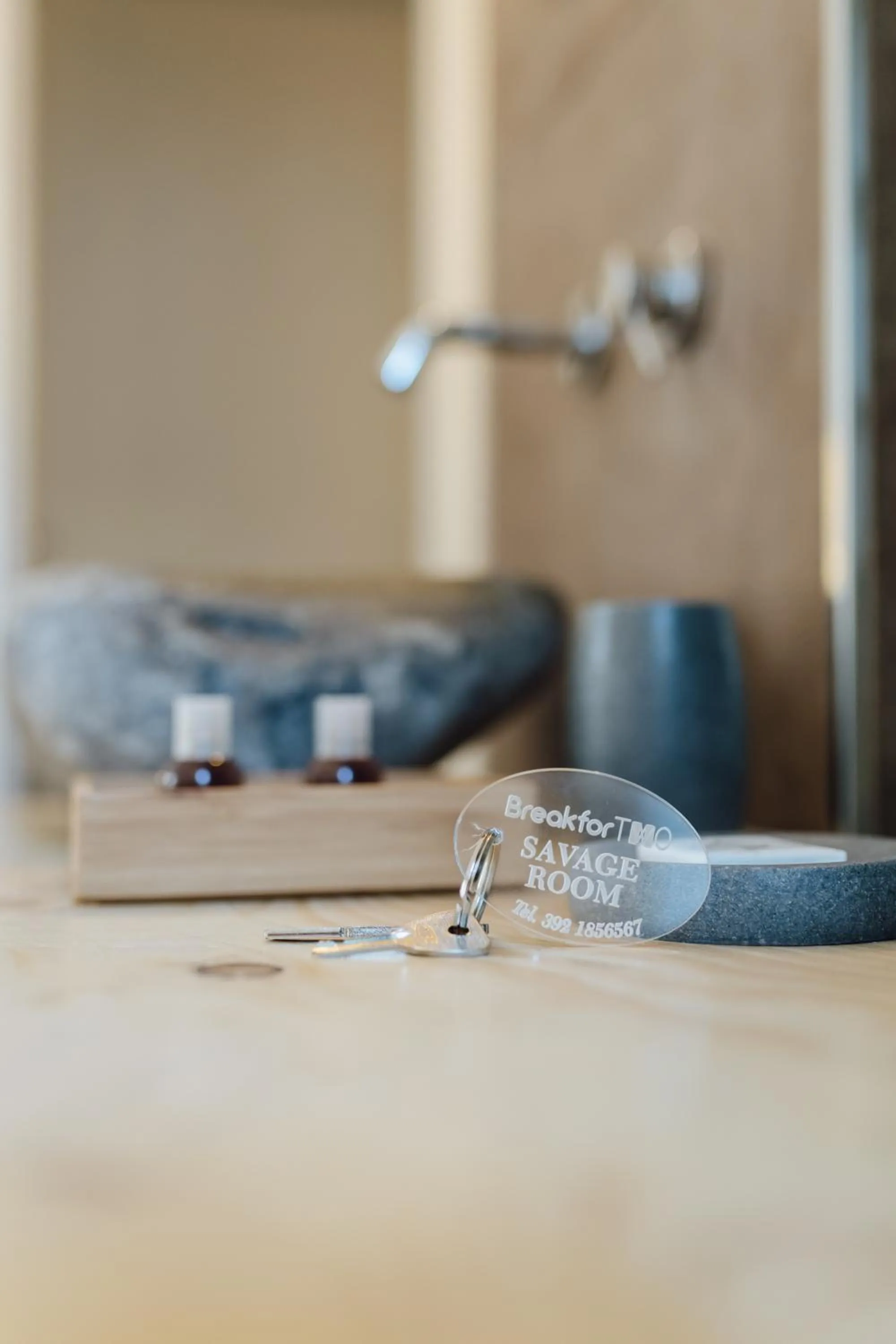 Bathroom in Break for two