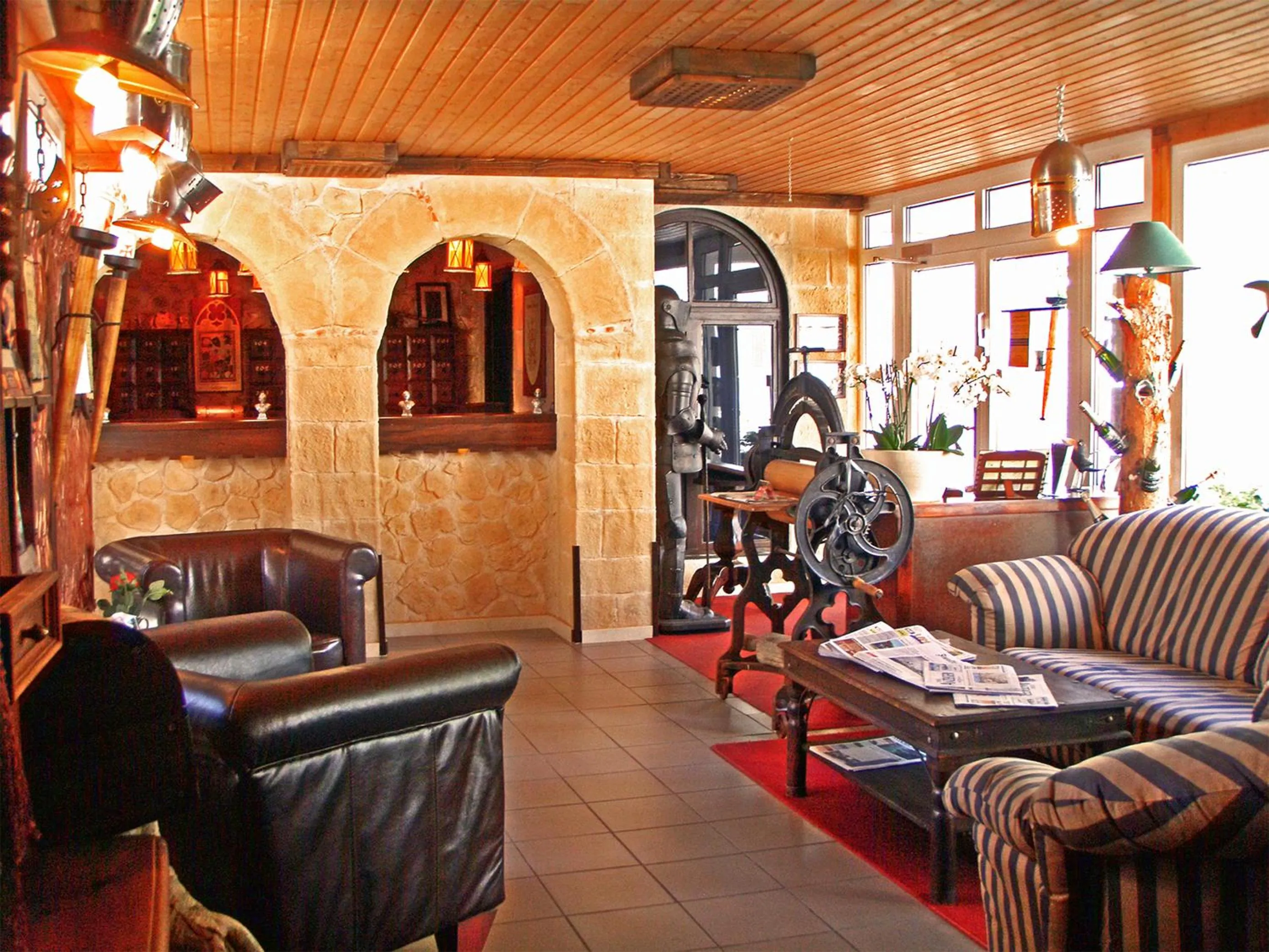 Lobby or reception in Ostsee-Rittergut-Rügen mit BinzHotel & OrdensKapelle & RomantikGut