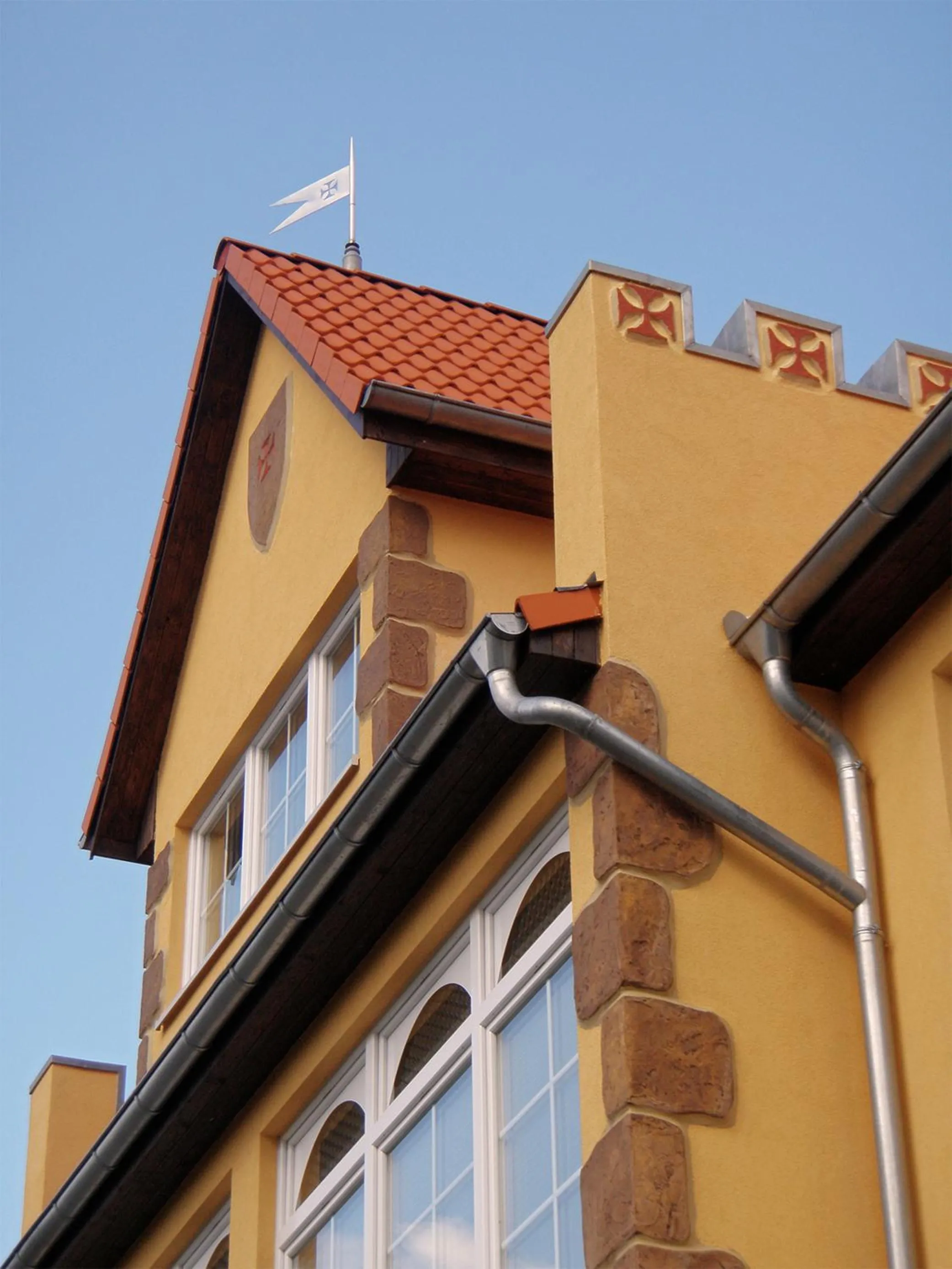 Facade/entrance in Ostsee-Rittergut-Rügen mit BinzHotel & OrdensKapelle & RomantikGut