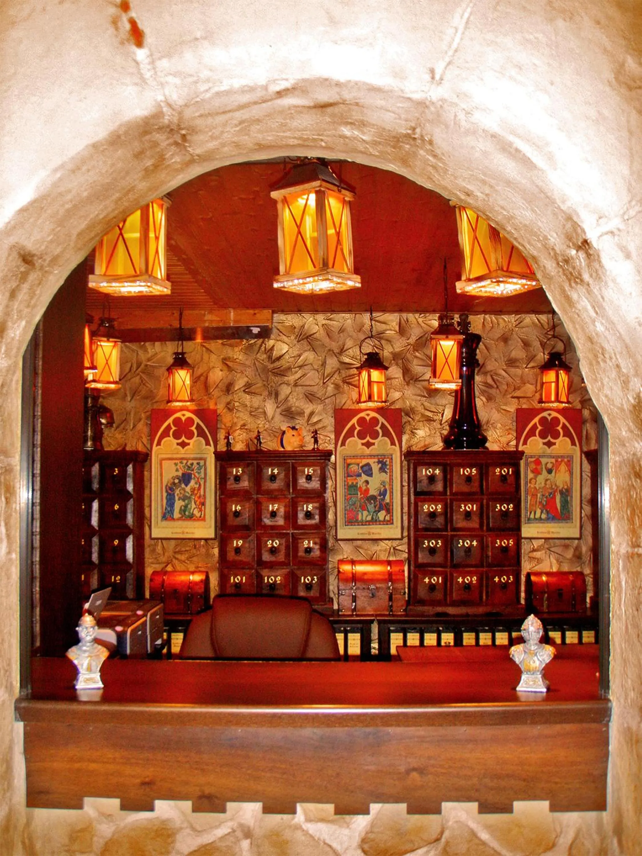 Lobby or reception in Ostsee-Rittergut-Rügen mit BinzHotel & OrdensKapelle & RomantikGut