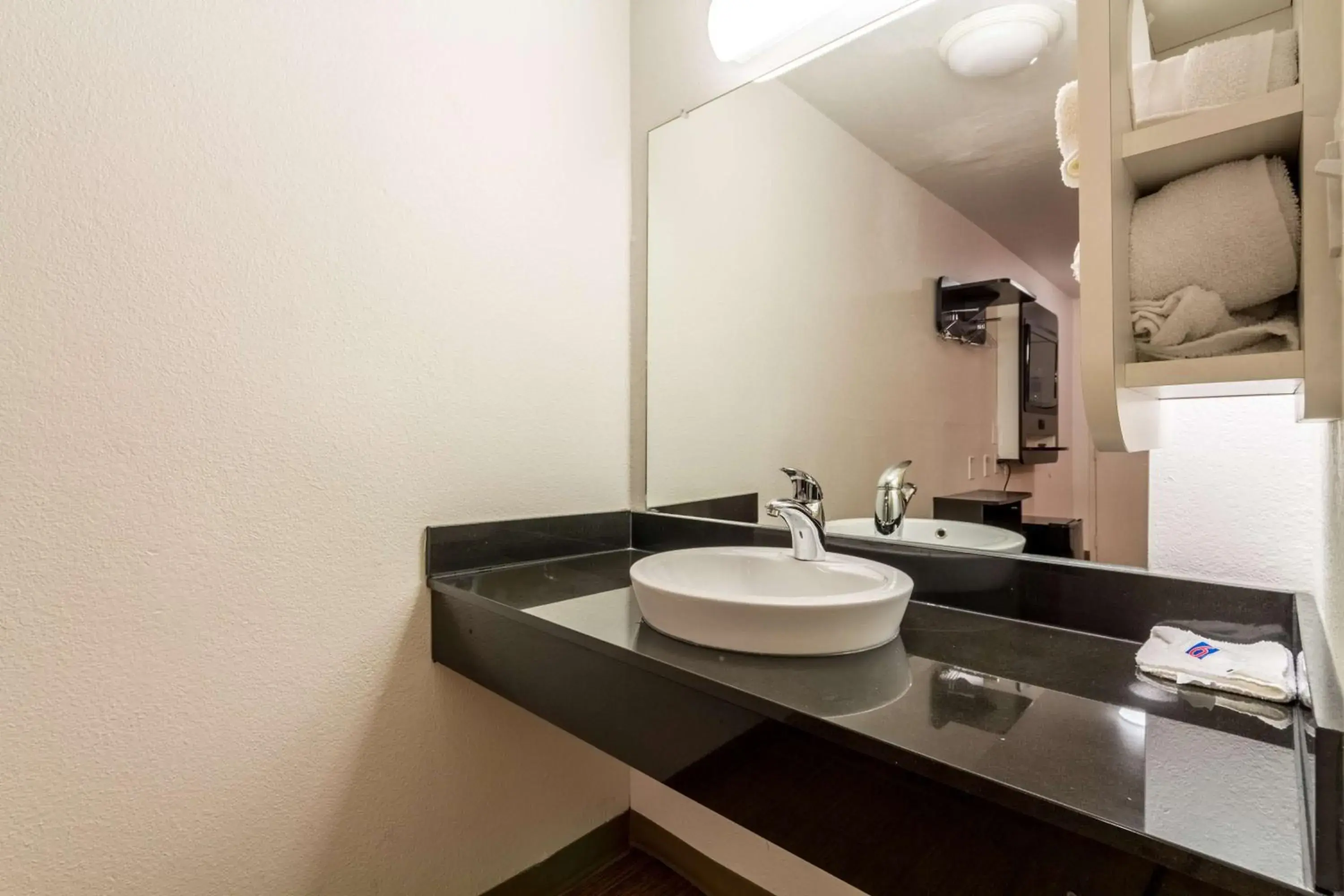 Photo of the whole room, Bathroom in Motel 6 Garland, TX - Dallas