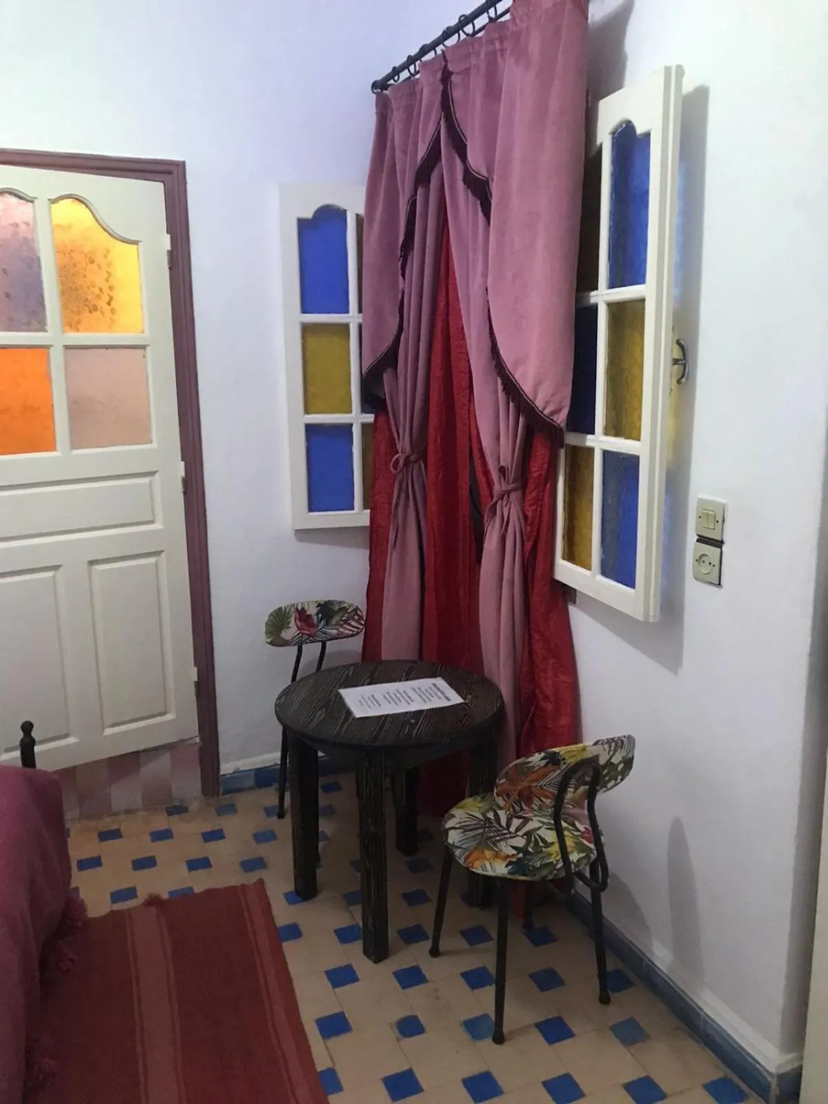 Living room in Hôtel Riad Gnaoua