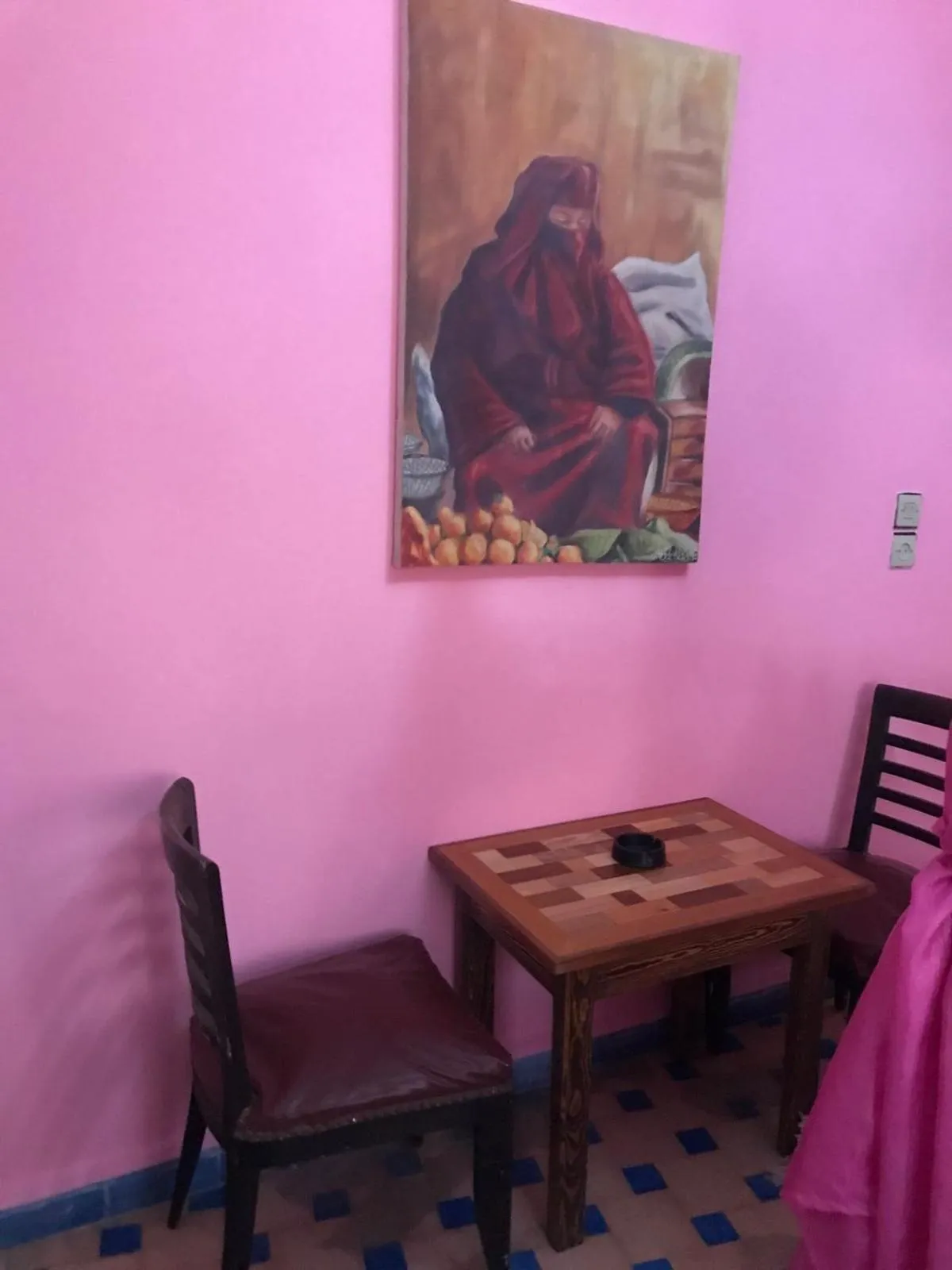 Seating area in Hôtel Riad Gnaoua