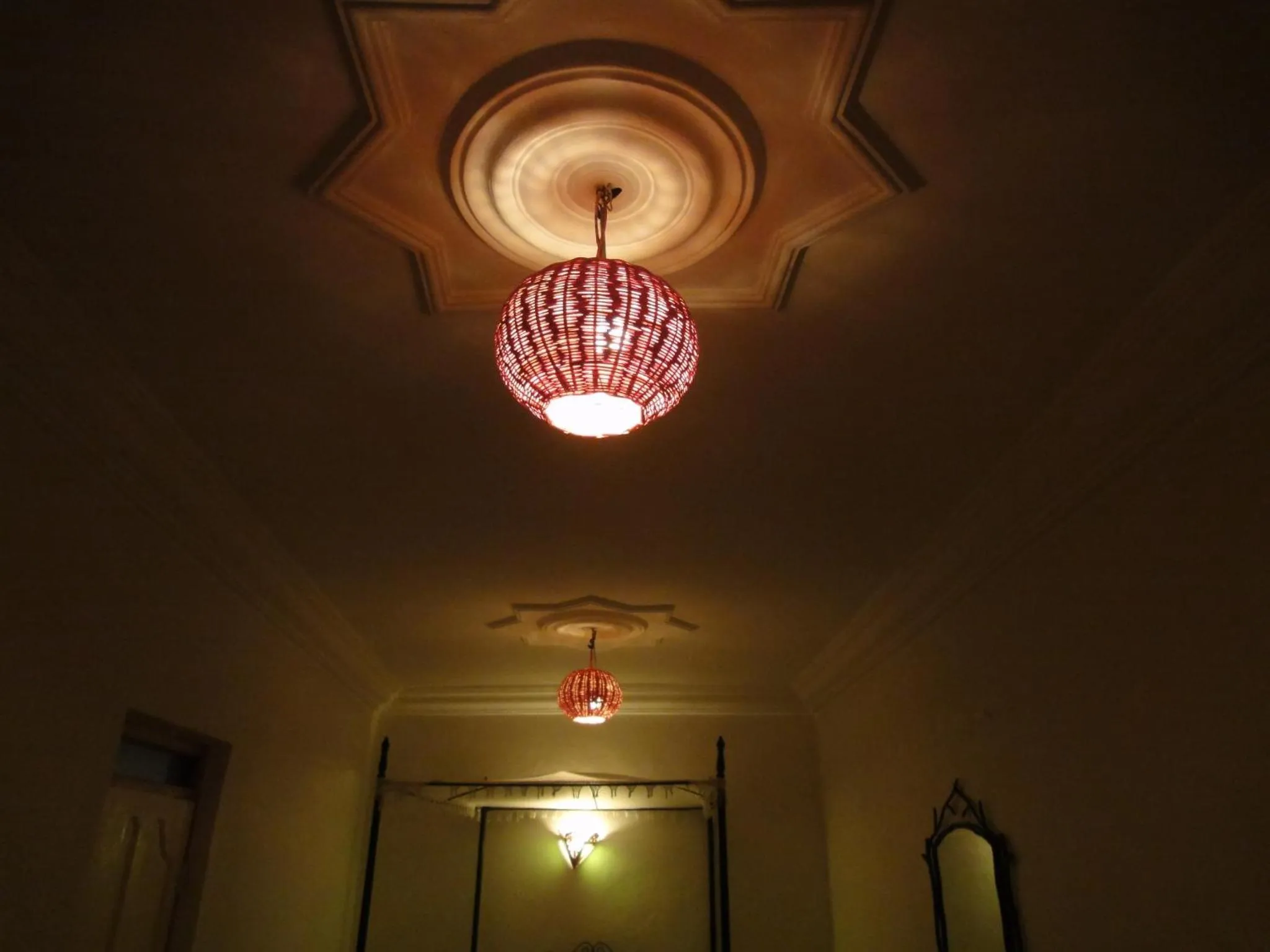 Decorative detail in Hôtel Riad Gnaoua