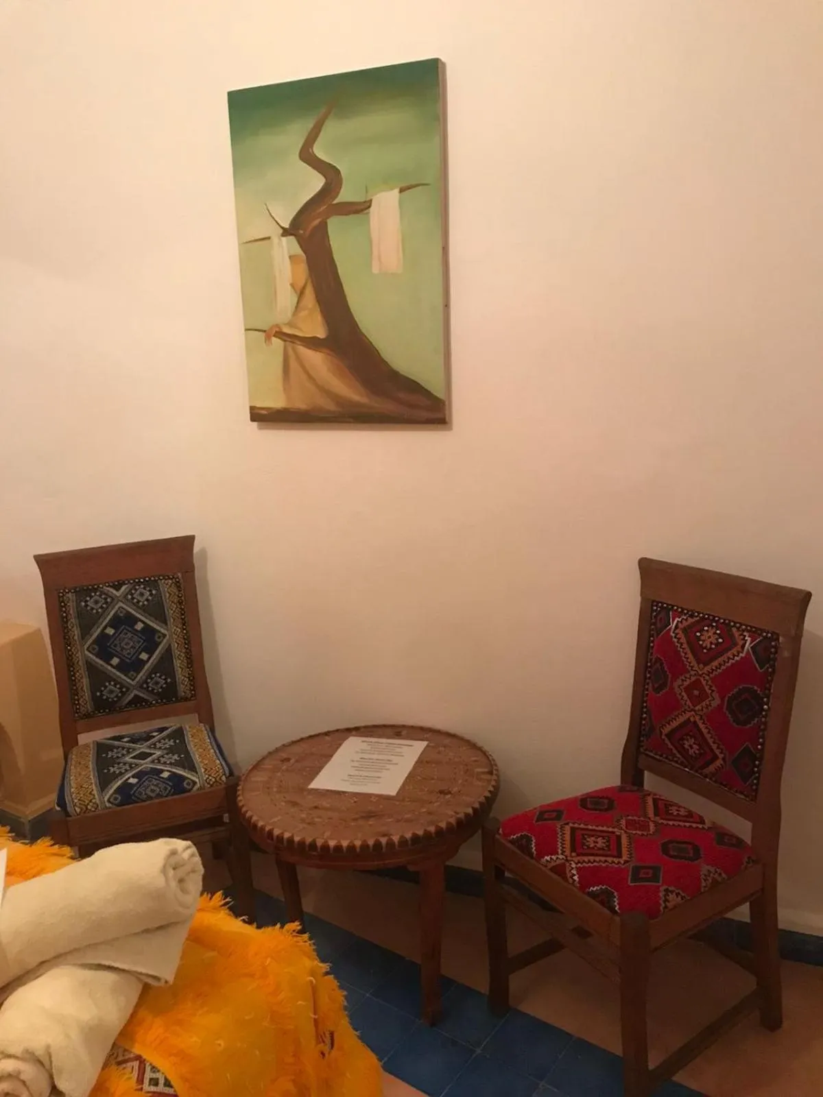 Bedroom in Hôtel Riad Gnaoua