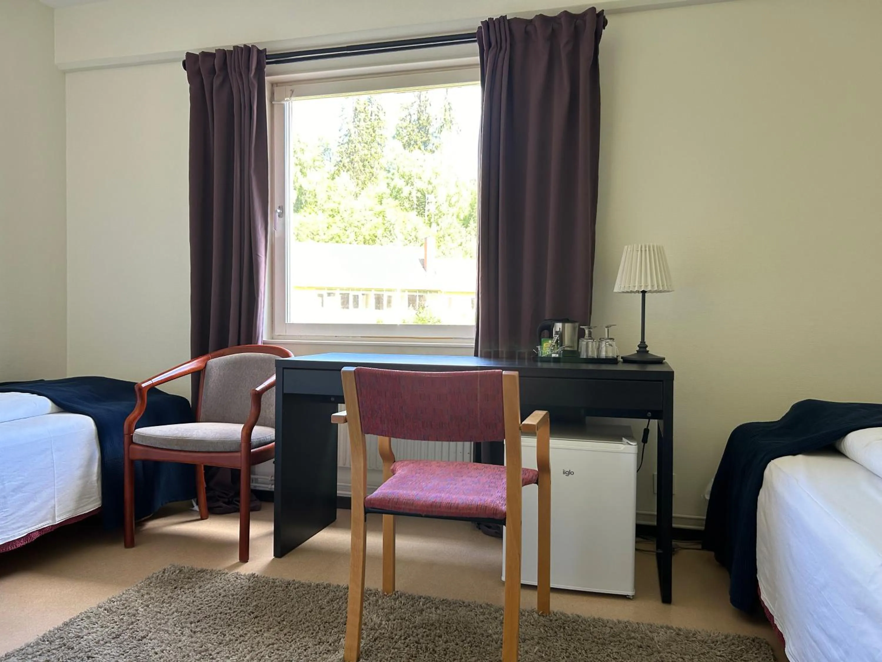 Photo of the whole room, Bed in Klackbergsgården